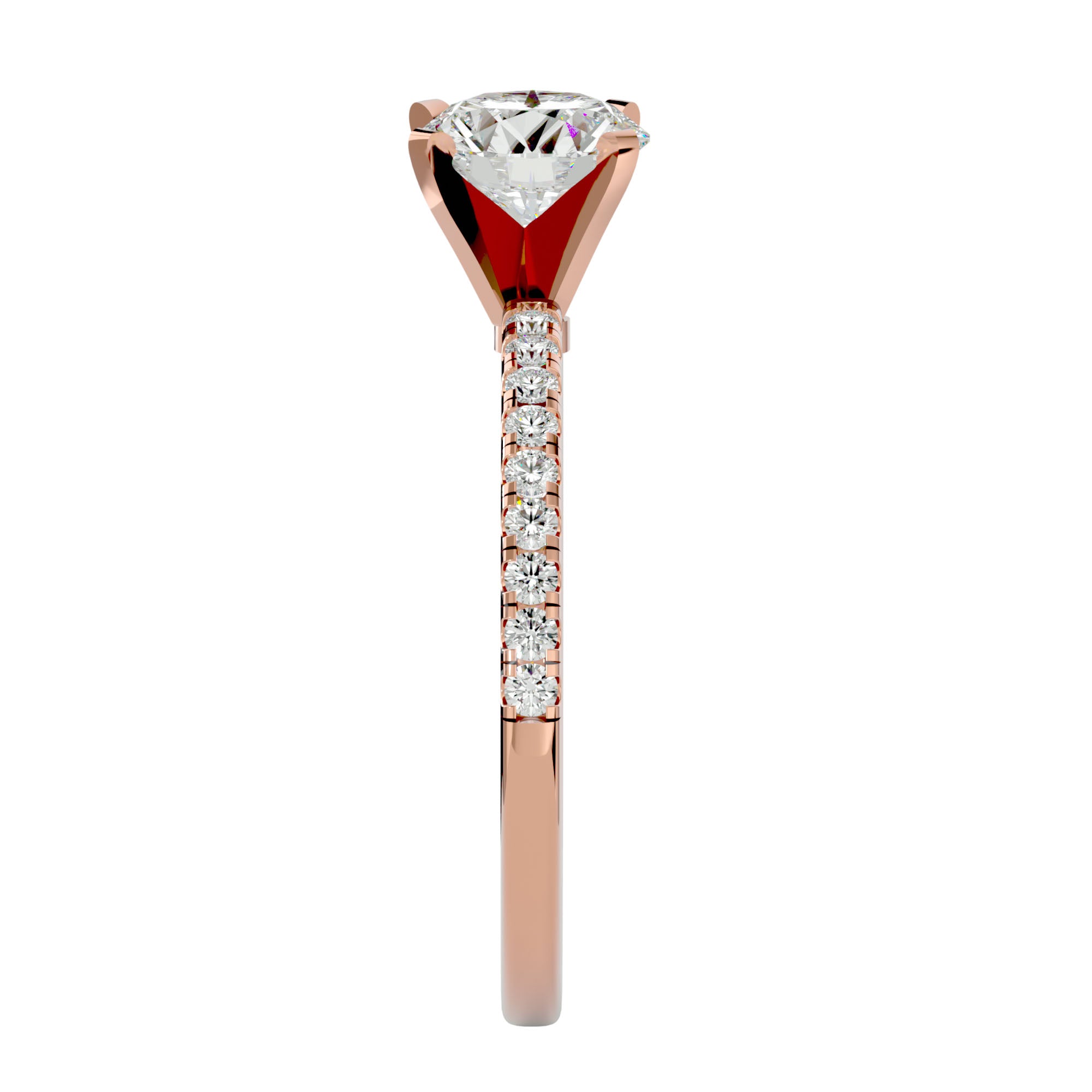 HOH Allosia Diamond Solitaire Ring