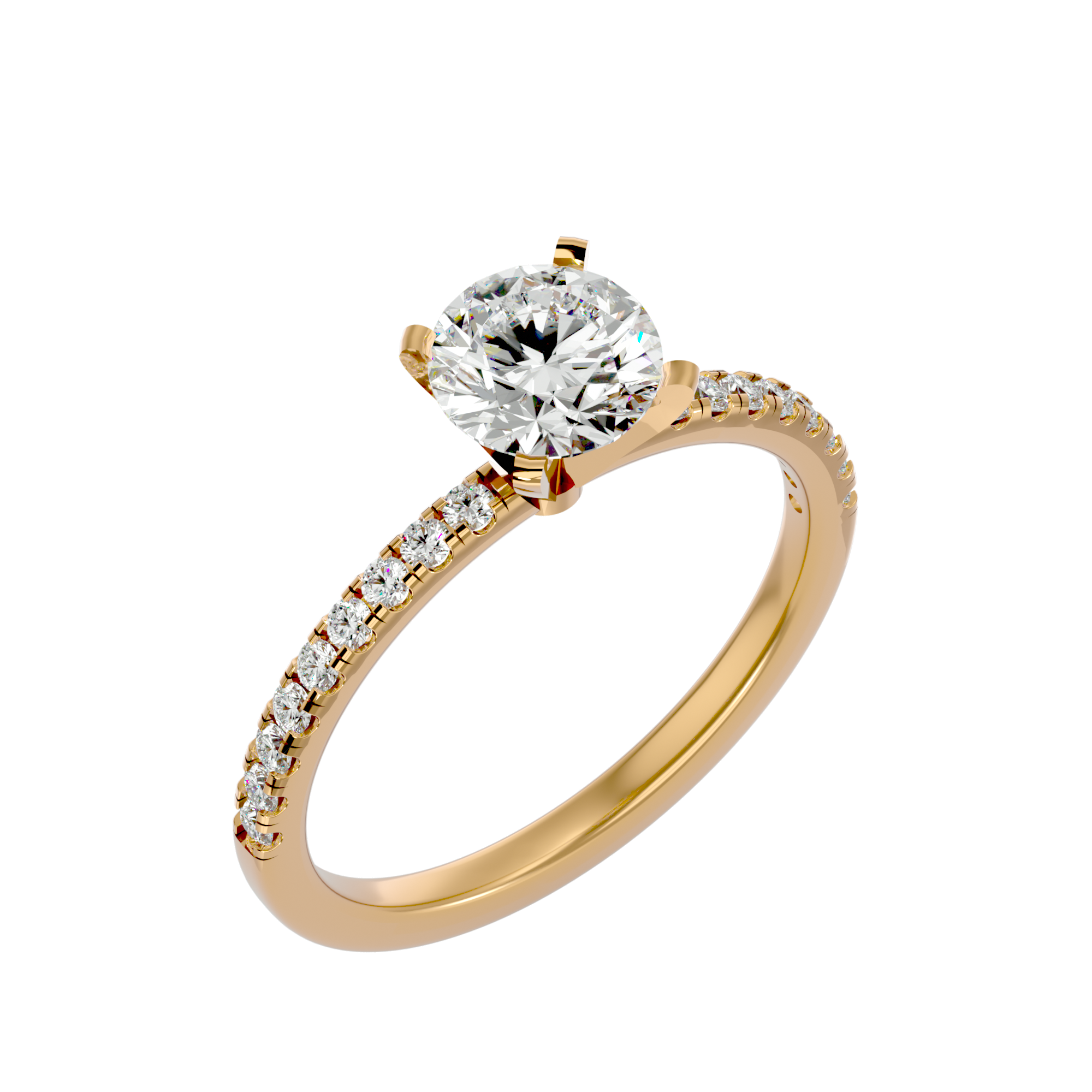 HOH Allosia Diamond Solitaire Ring