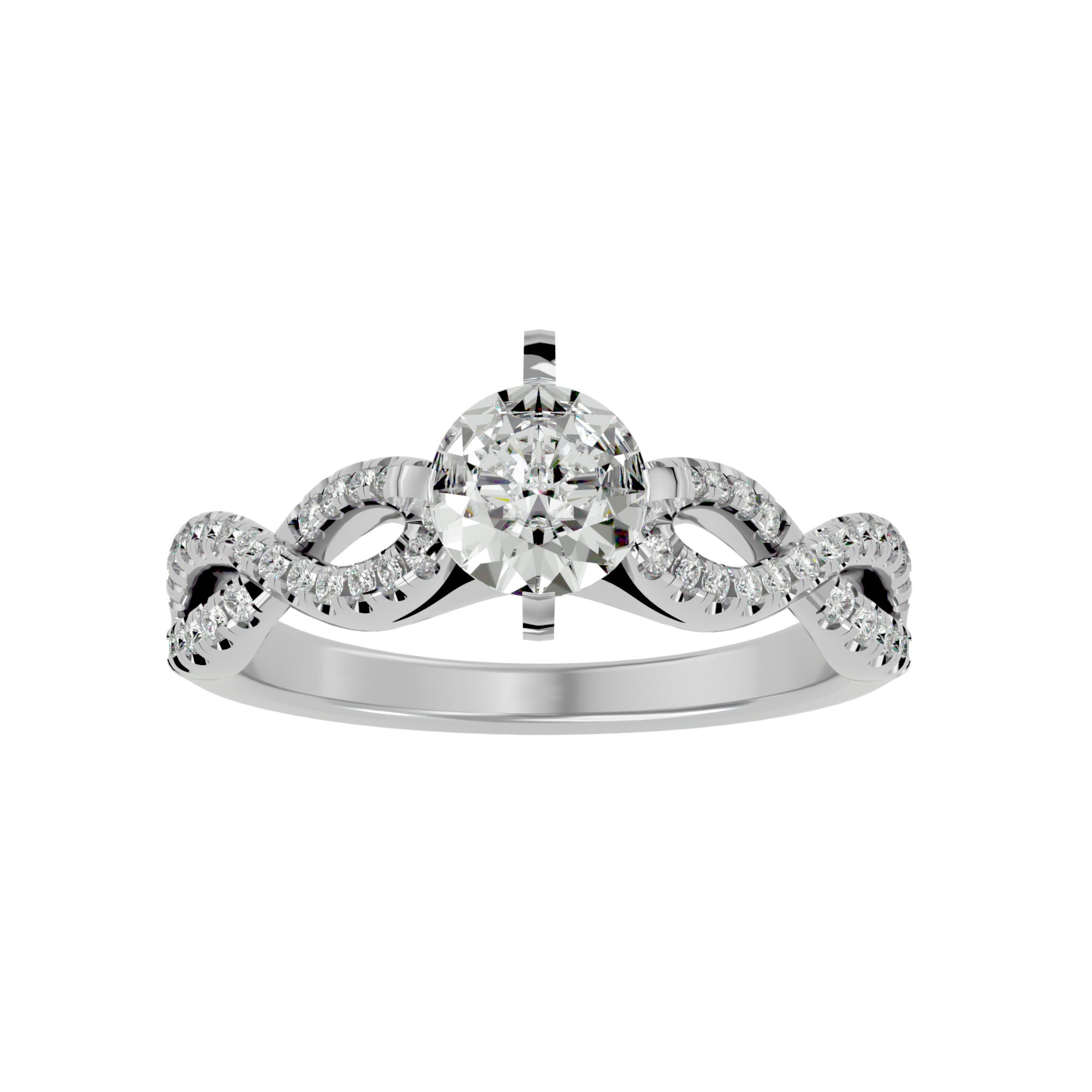 HOH Zephyr Diamond Solitaire Ring