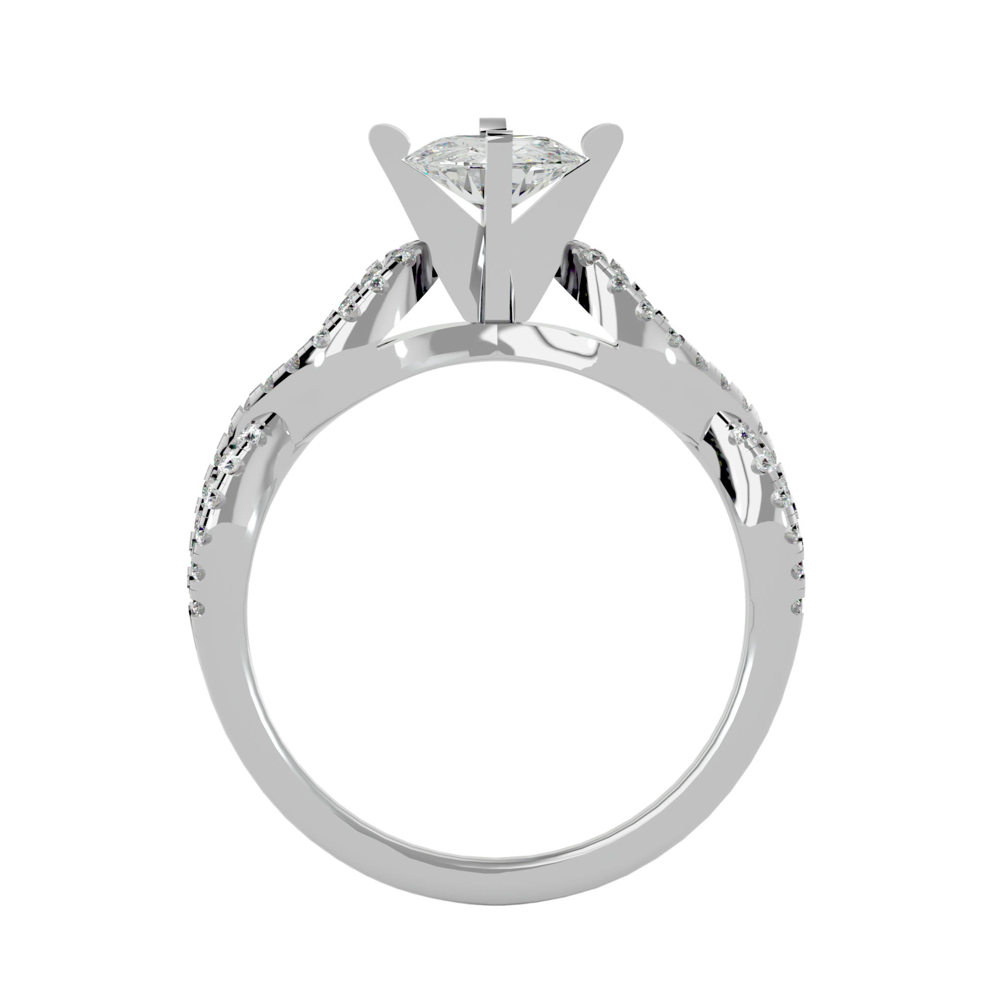HOH Zephyr Diamond Solitaire Ring