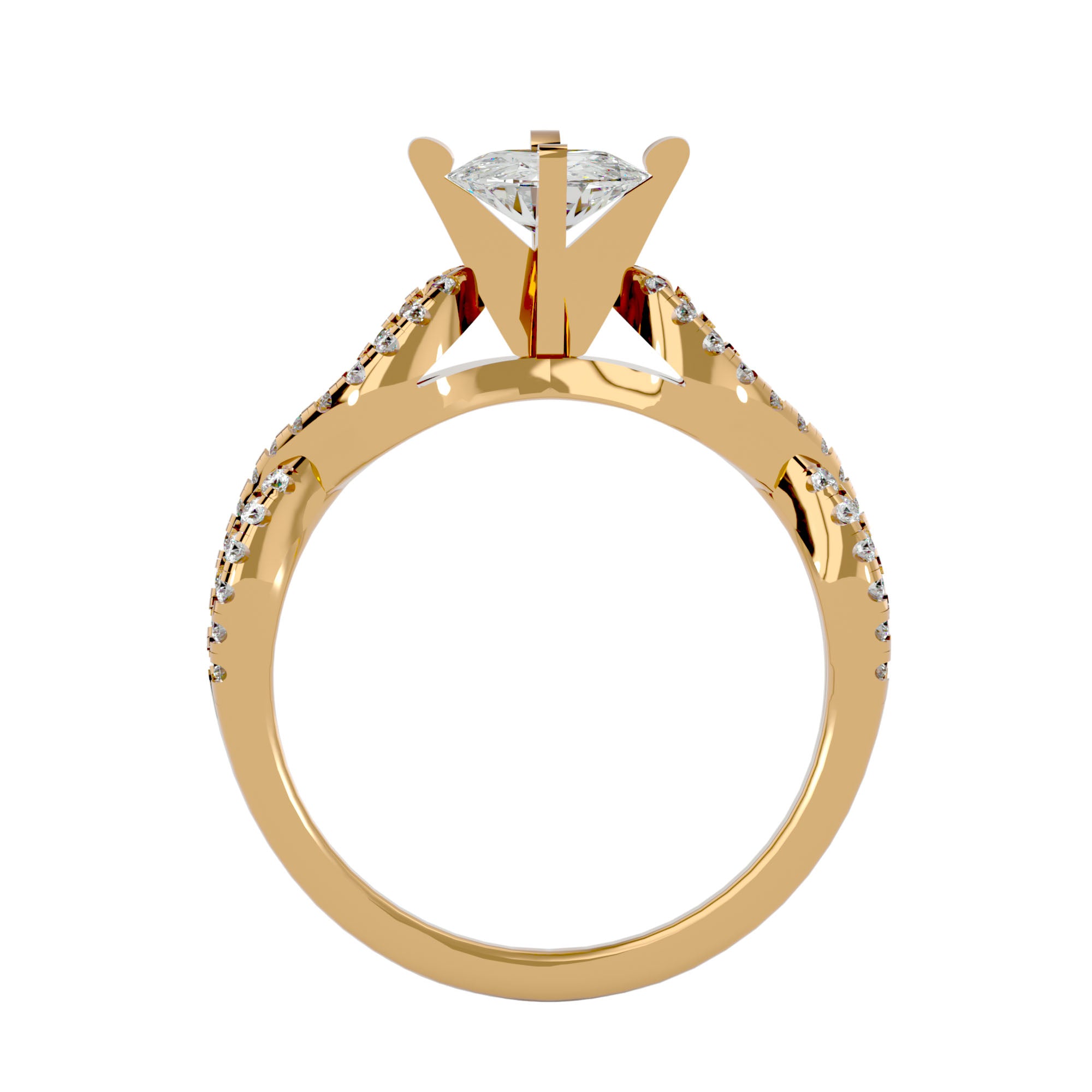 HOH Zephyr Diamond Solitaire Ring