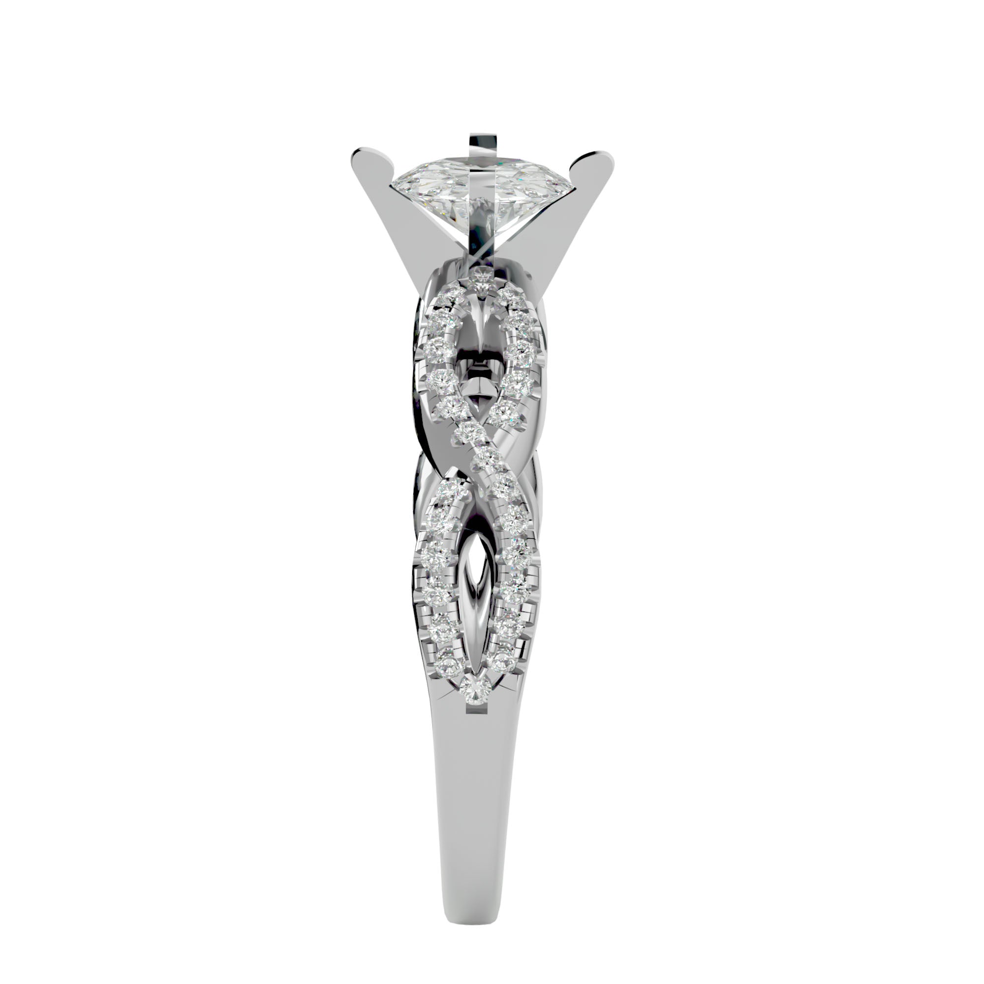 HOH Zephyr Diamond Solitaire Ring