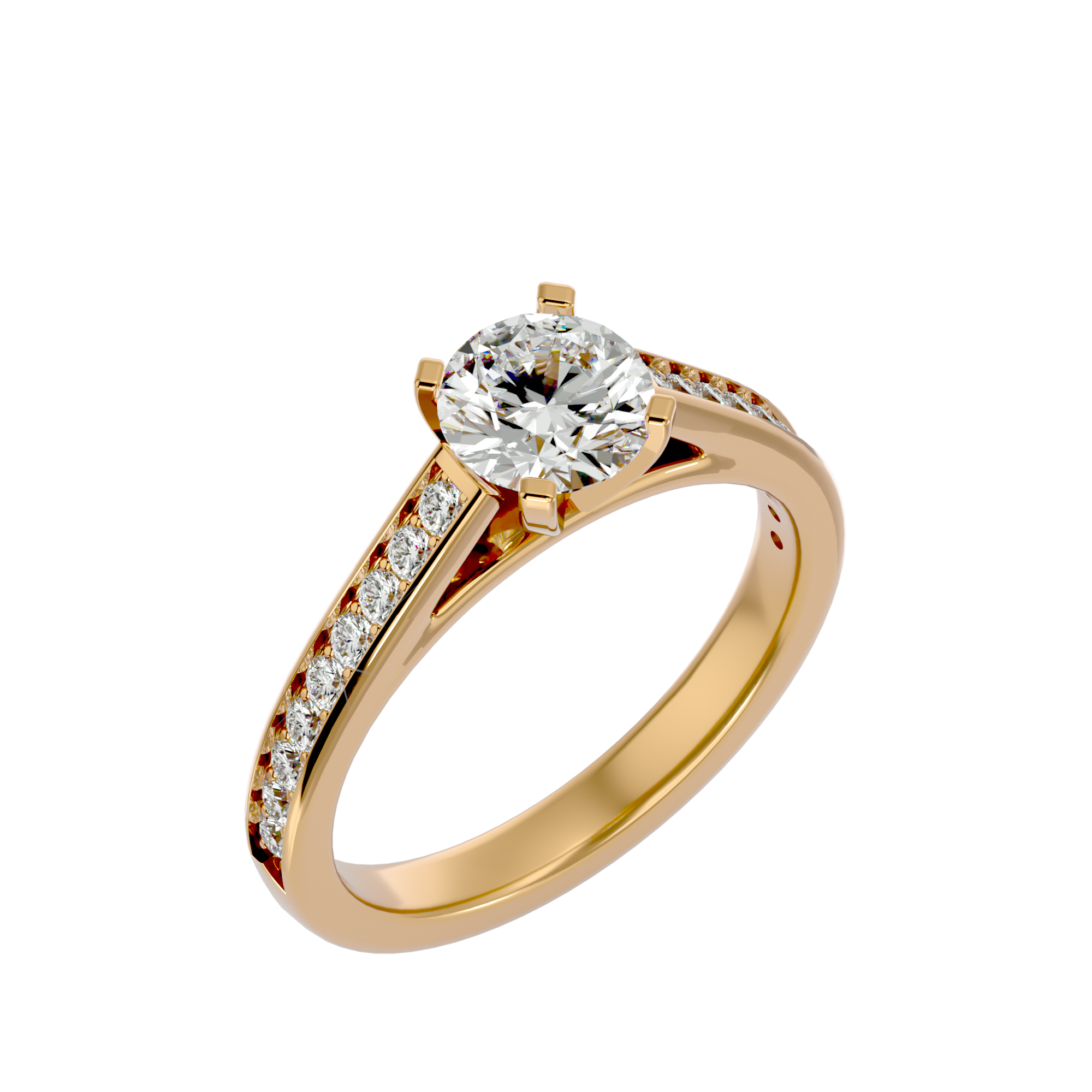 HOH Kaia Diamond Solitaire Ring