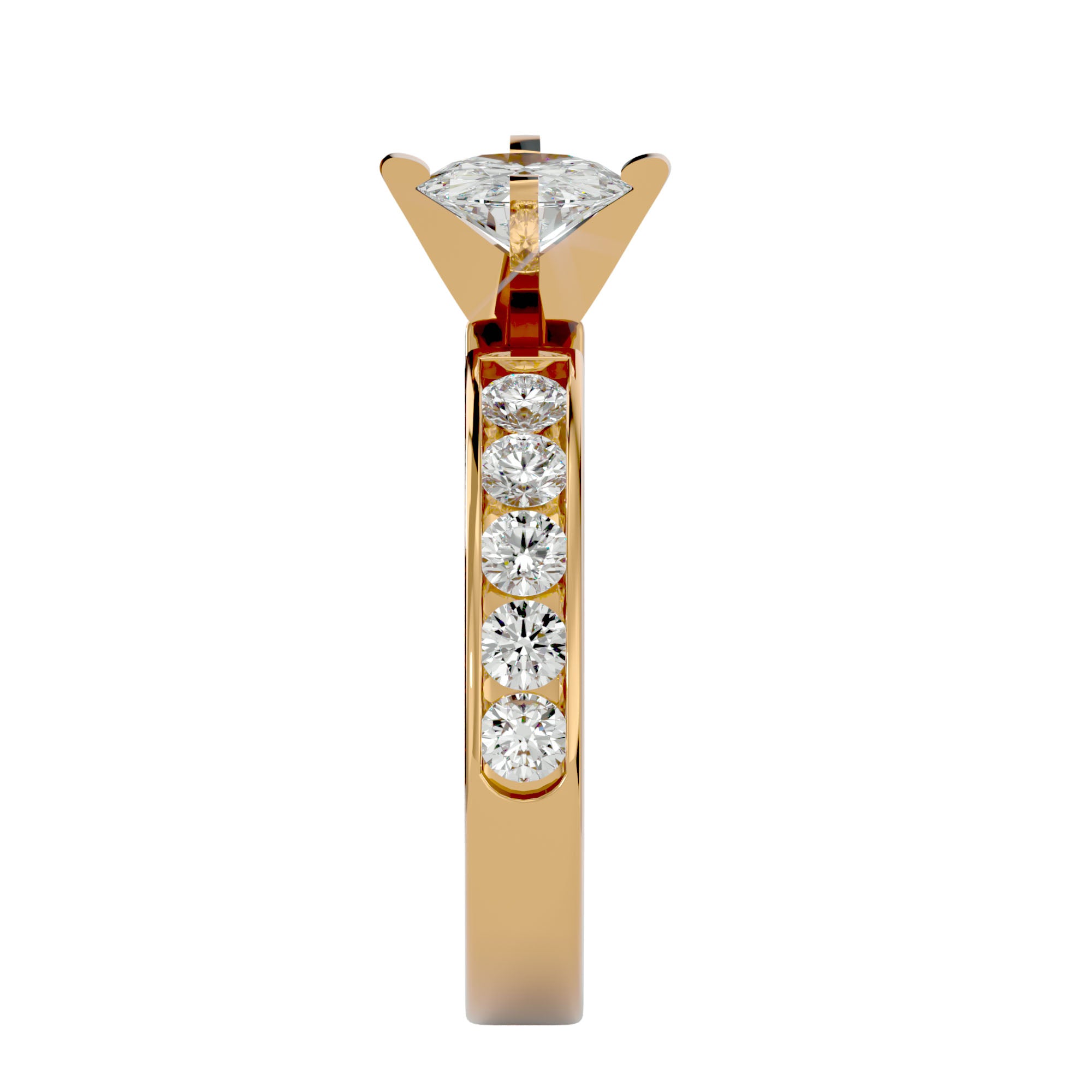 HOH Iris Diamond Solitaire Ring
