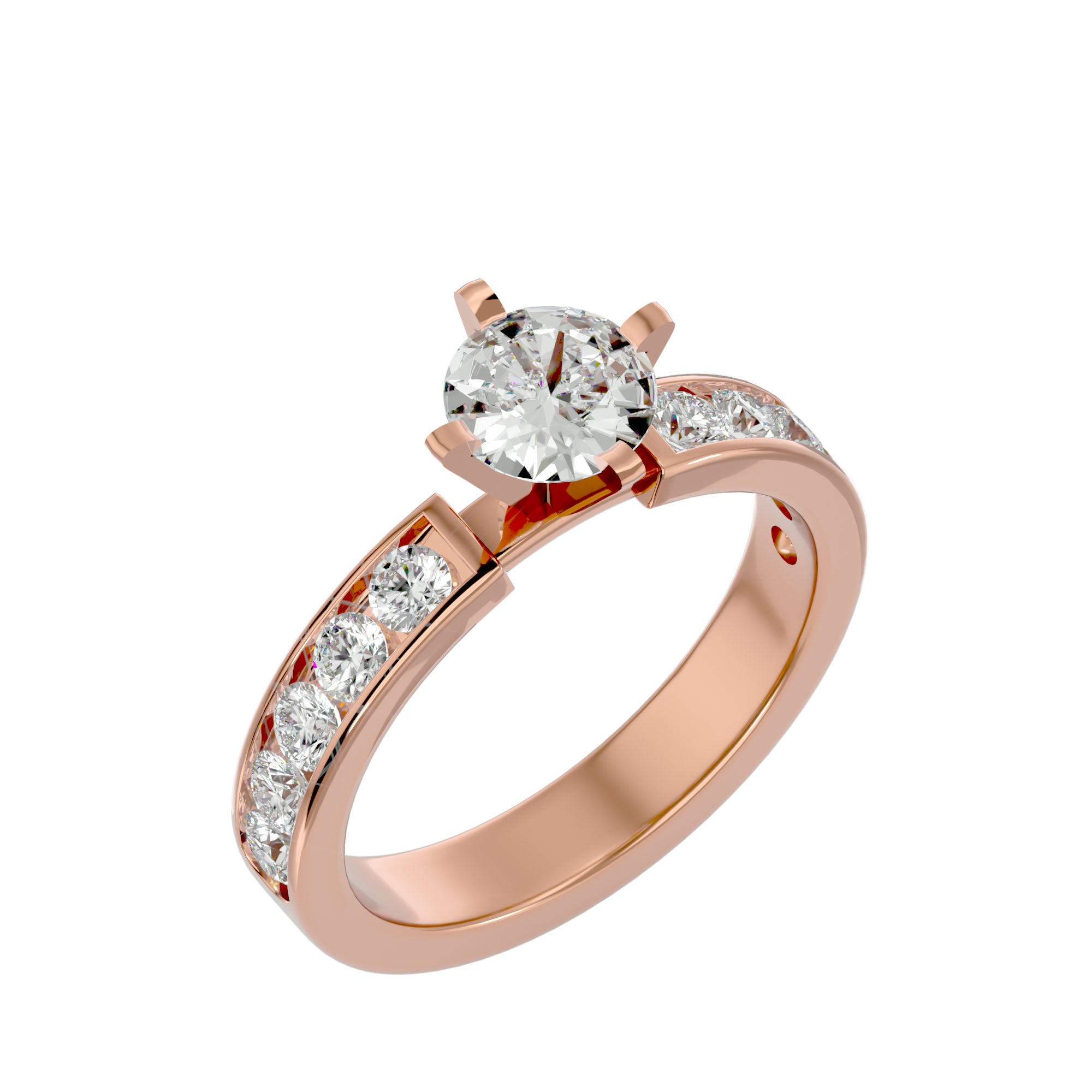 HOH Iris Diamond Solitaire Ring