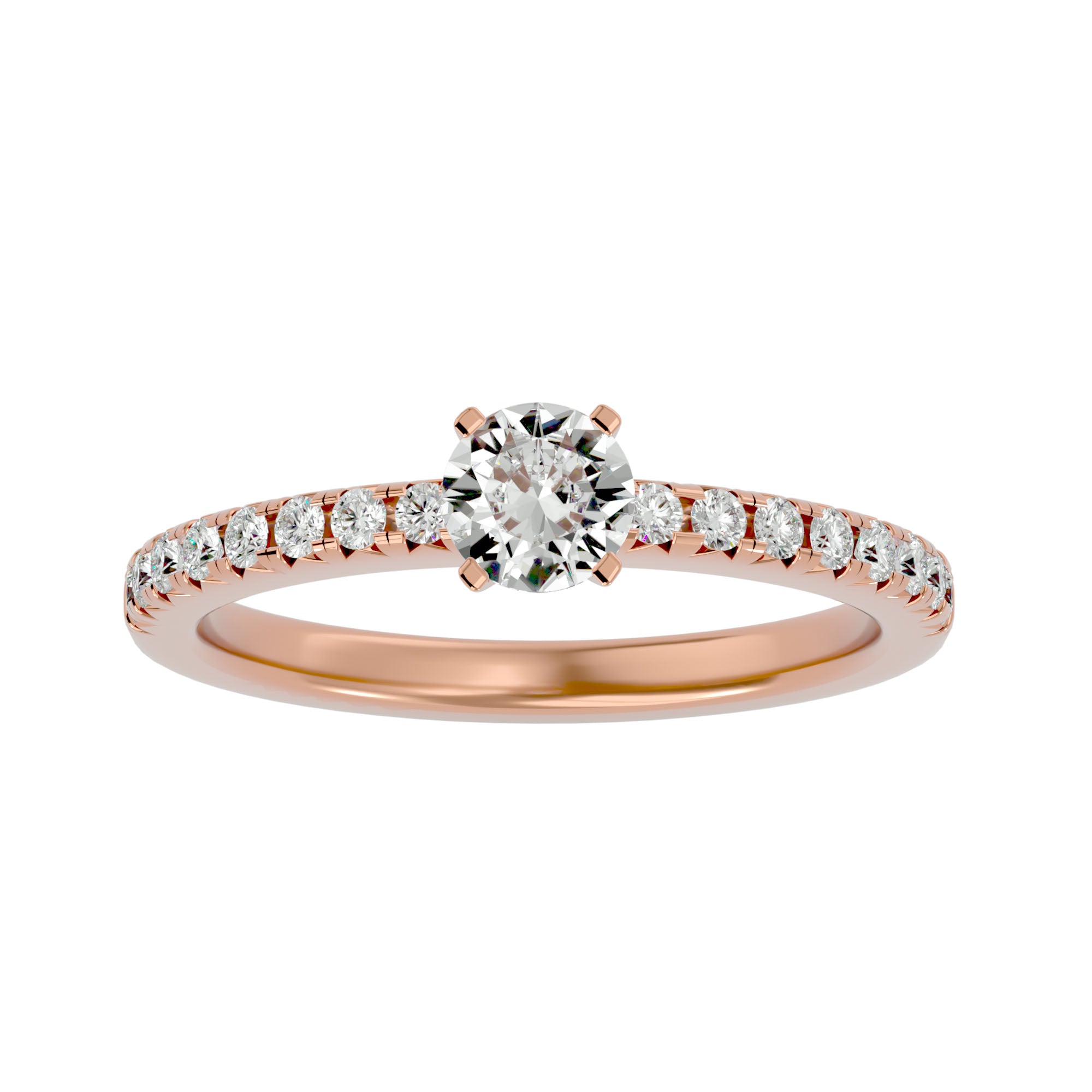 HOH Zavian Diamond Solitaire Ring