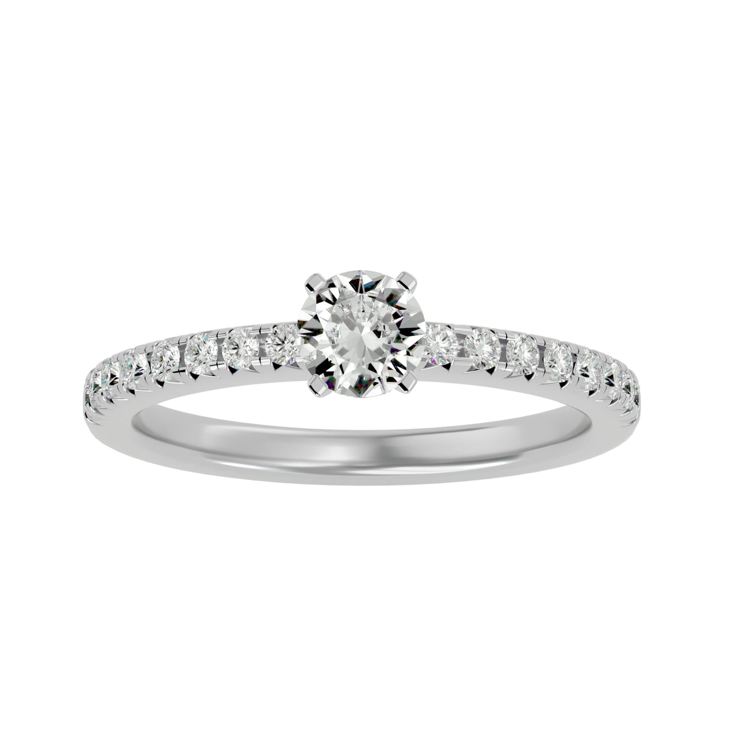 HOH  Zavian Diamond Solitaire Ring
