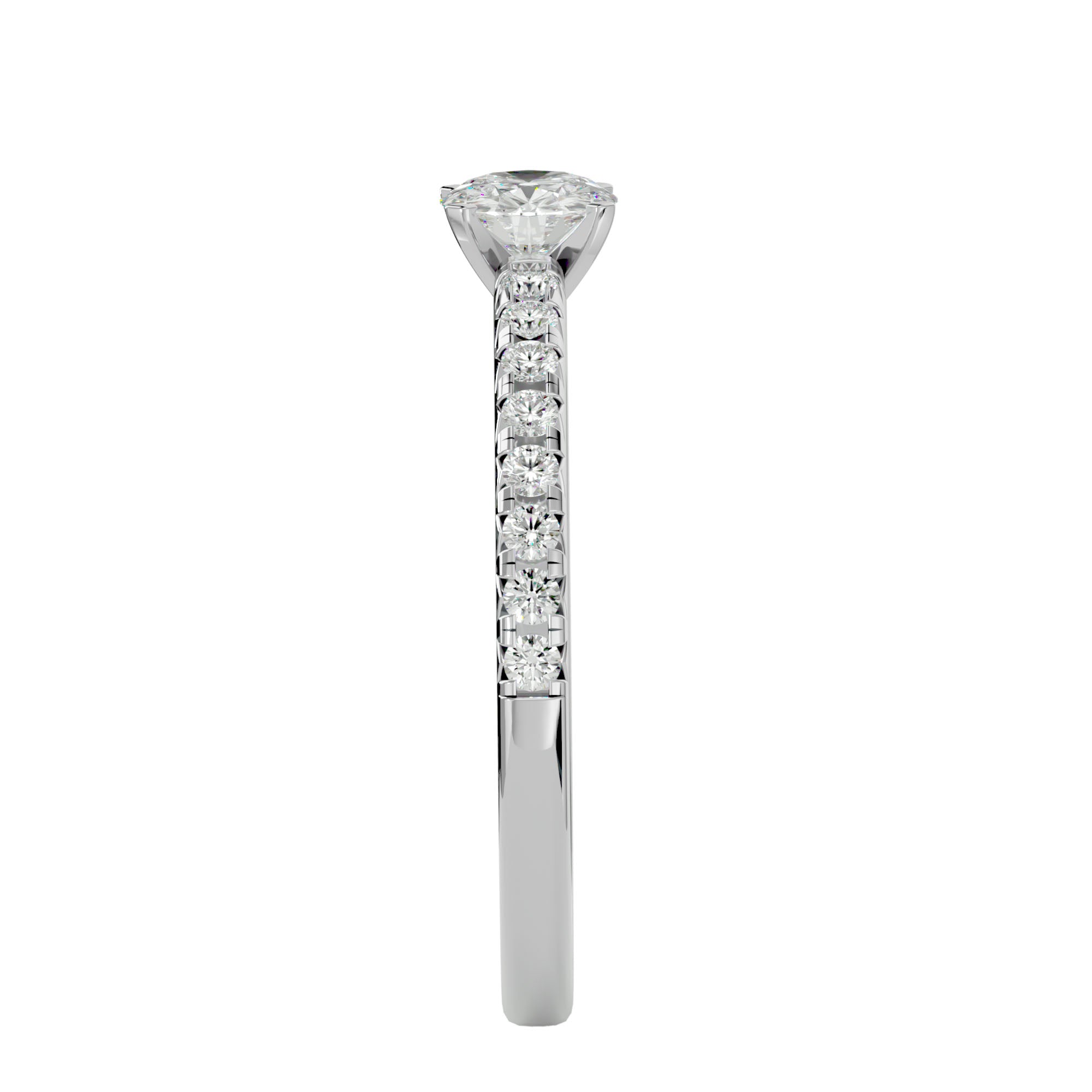 HOH Zavian Diamond Solitaire Ring