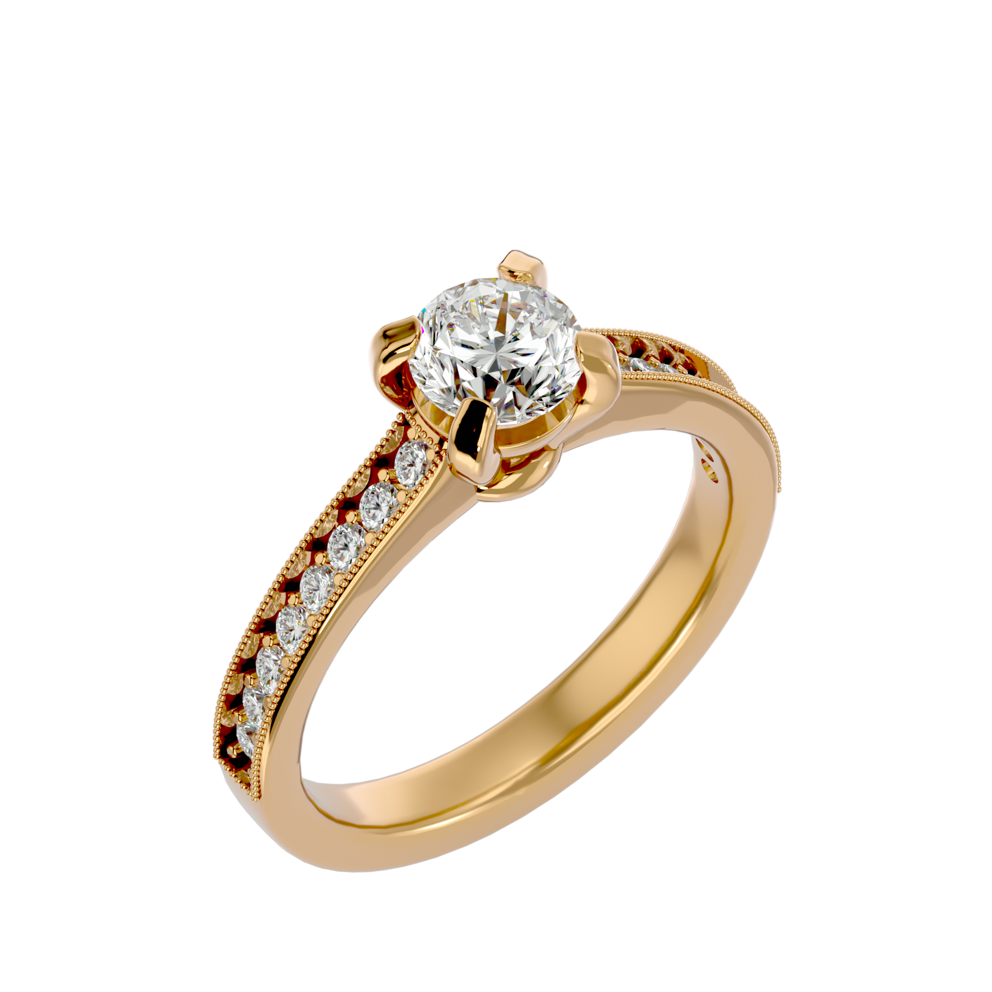 HOH Mirela Diamond Solitaire Ring