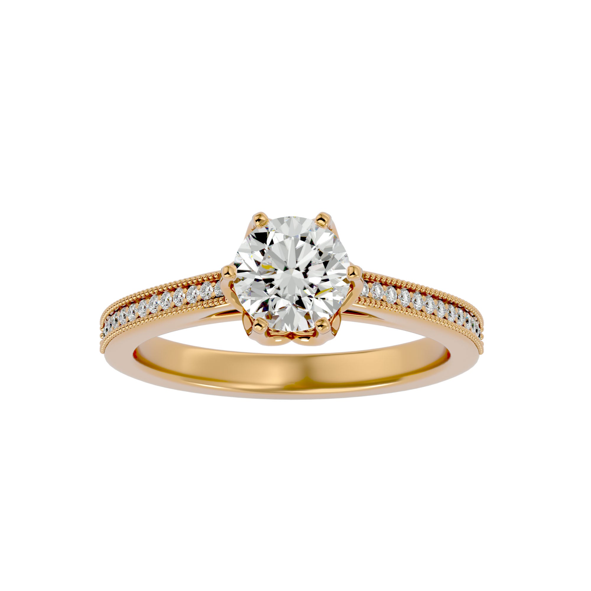 HOH Eva Diamond Solitaire Ring