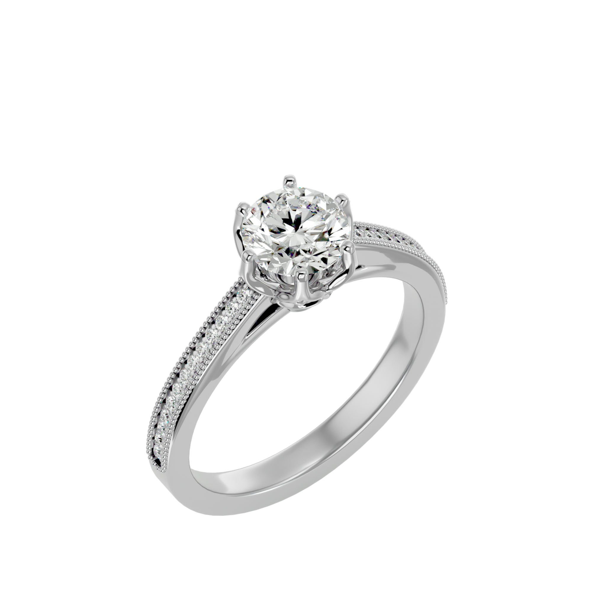 HOH Eva Diamond Solitaire Ring
