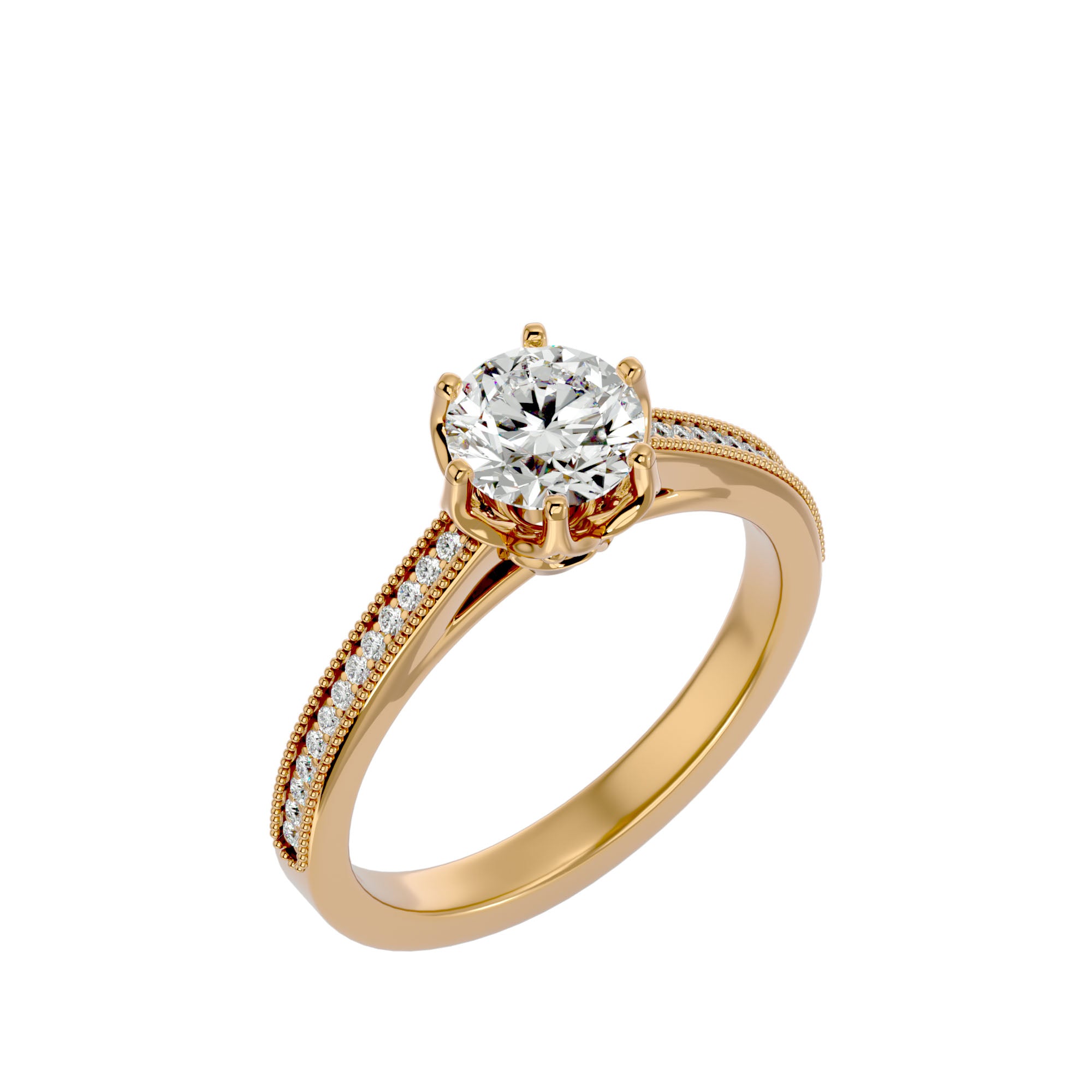 HOH Eva Diamond Solitaire Ring