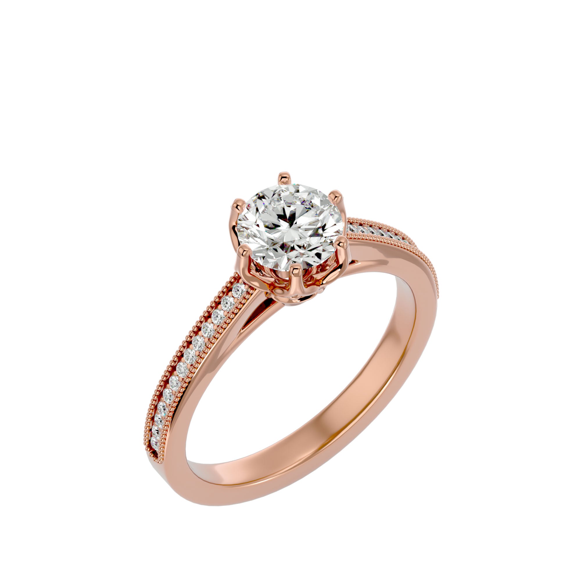 HOH Eva Diamond Solitaire Ring