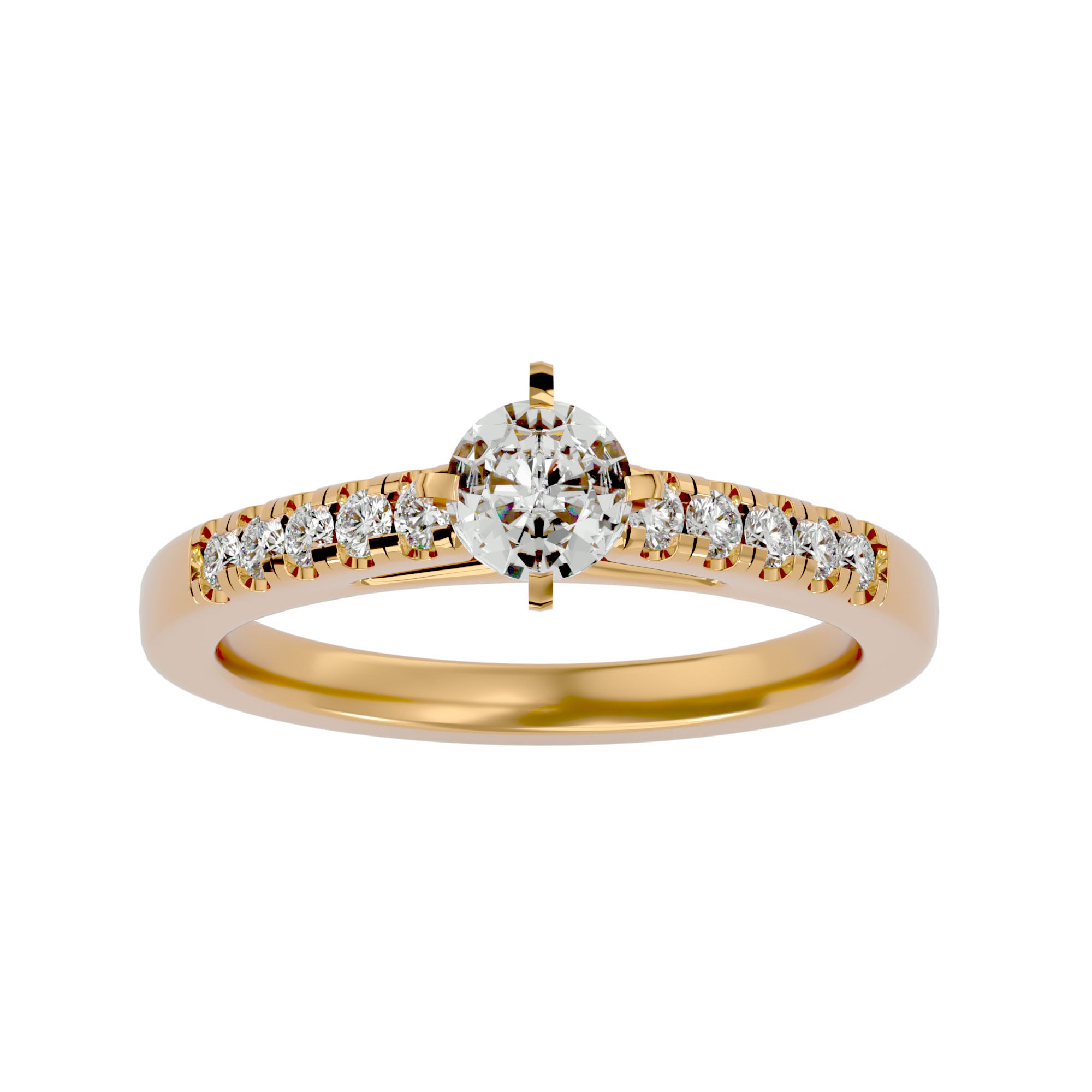 HOH Malaha Diamond Solitaire Ring