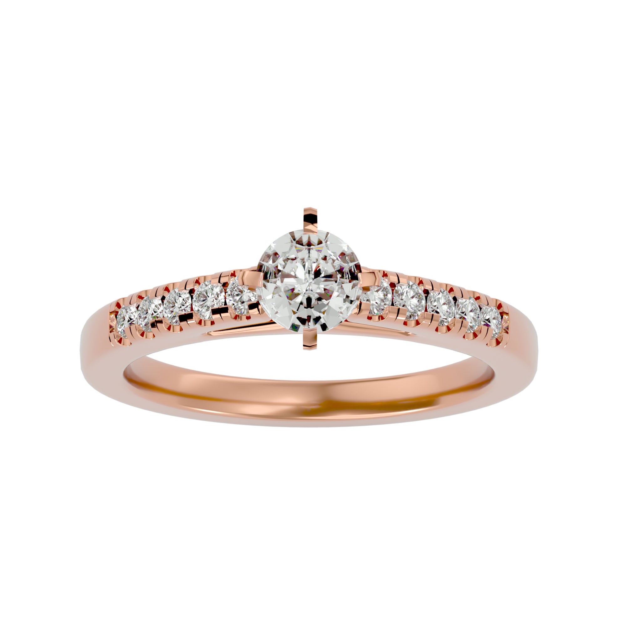 HOH Malaha Diamond Solitaire Ring