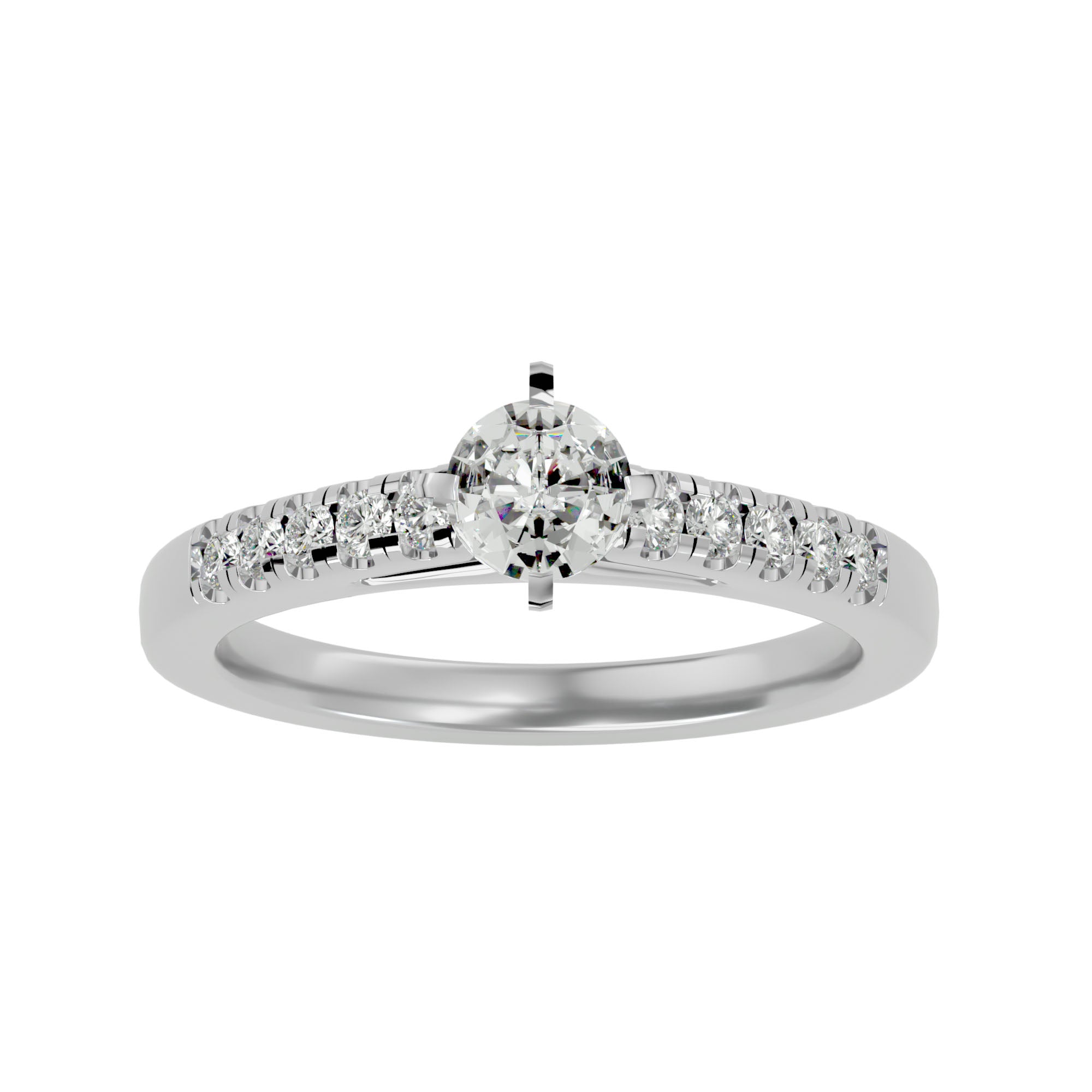 HOH Malaha Diamond Solitaire Ring
