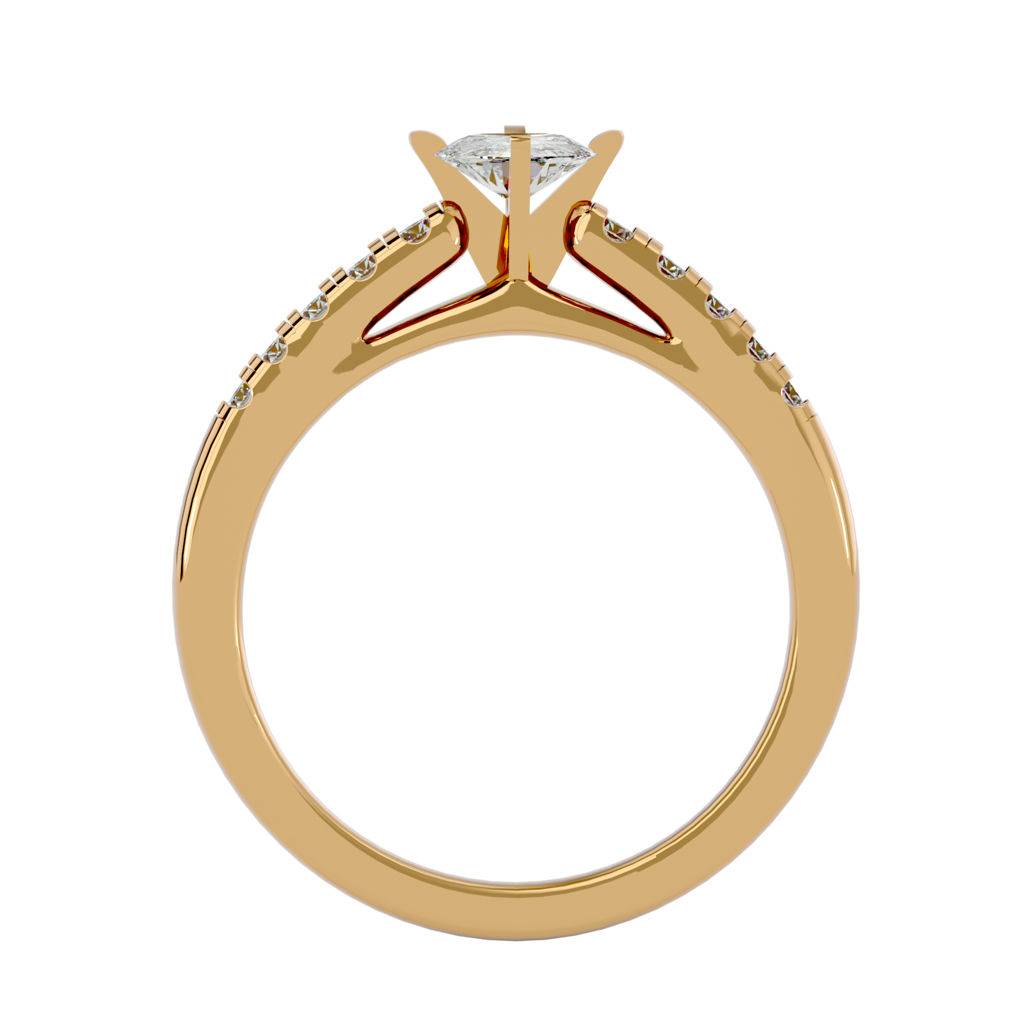 HOH Malaha Diamond Solitaire Ring