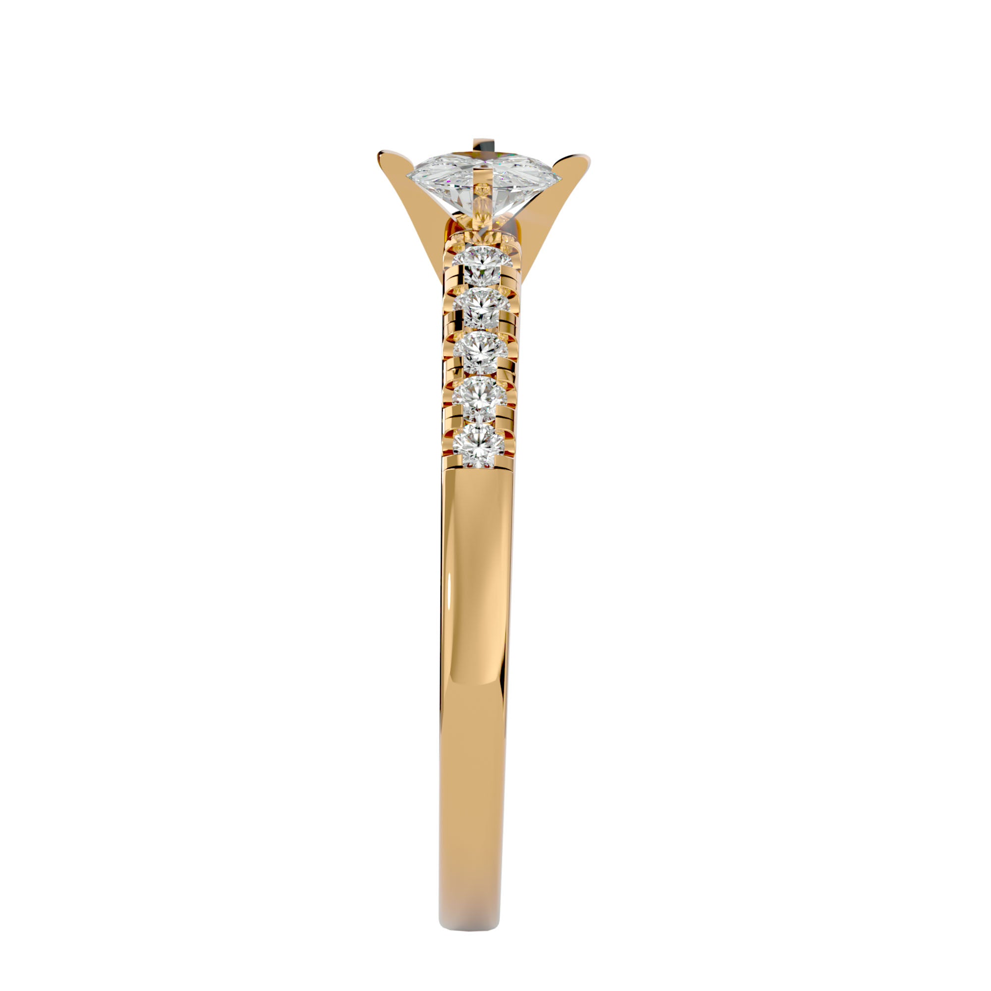 HOH Malaha Diamond Solitaire Ring