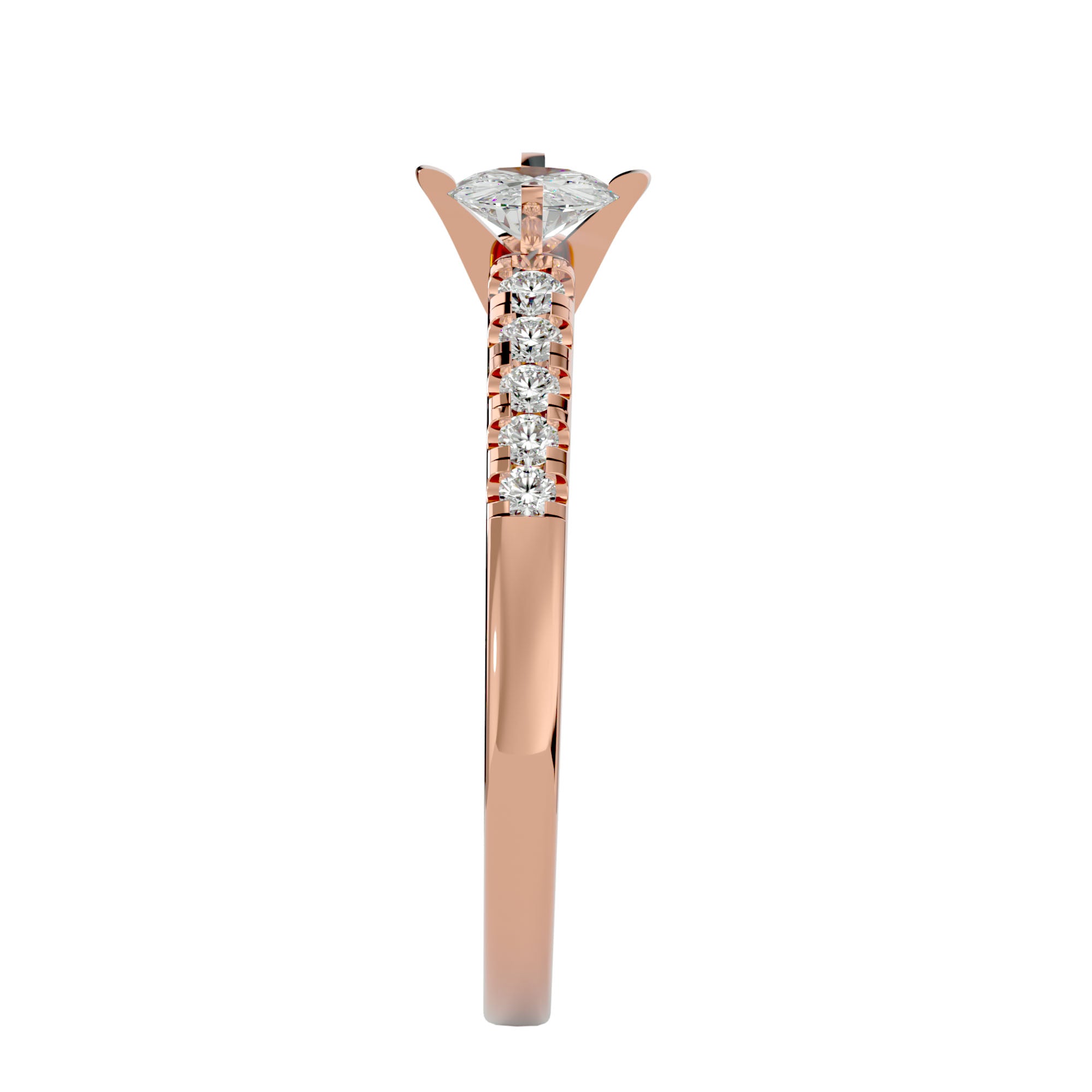 HOH Malaha Diamond Solitaire Ring