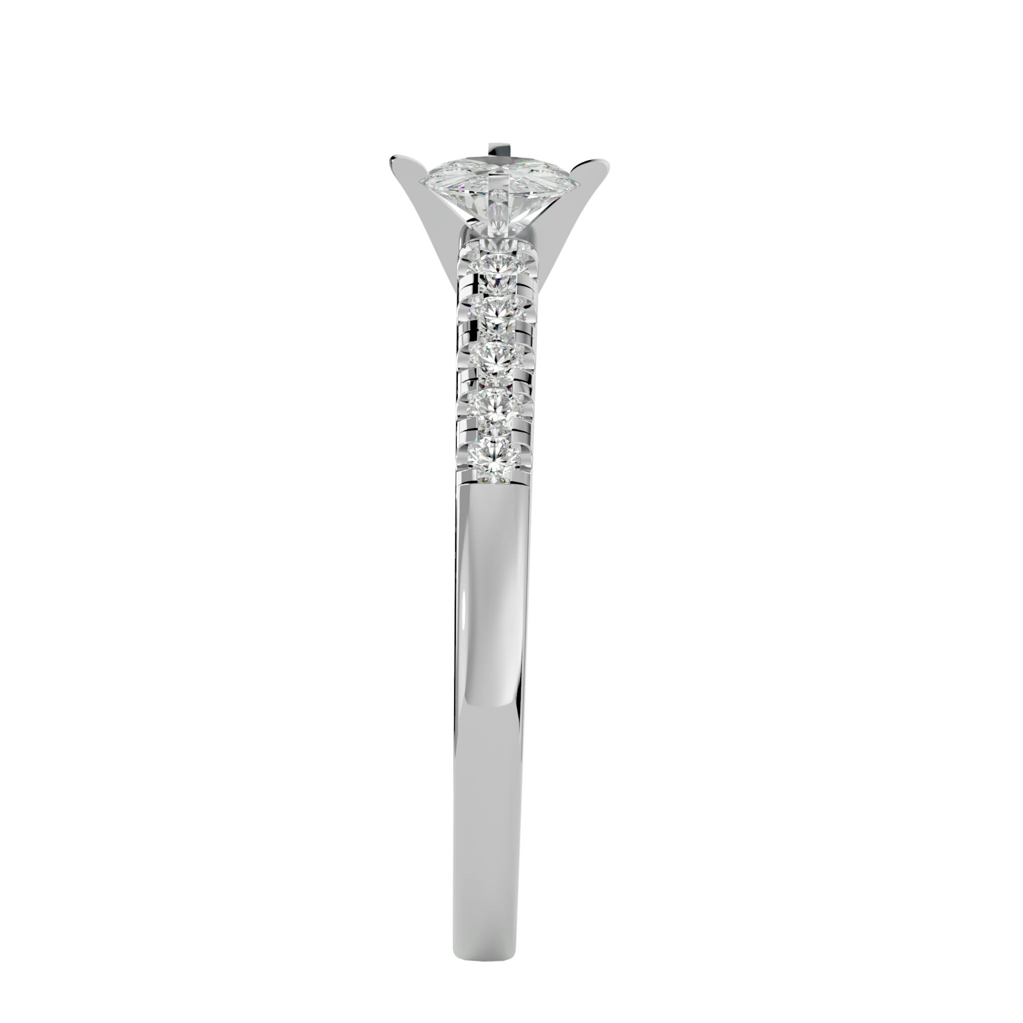 HOH Malaha Diamond Solitaire Ring