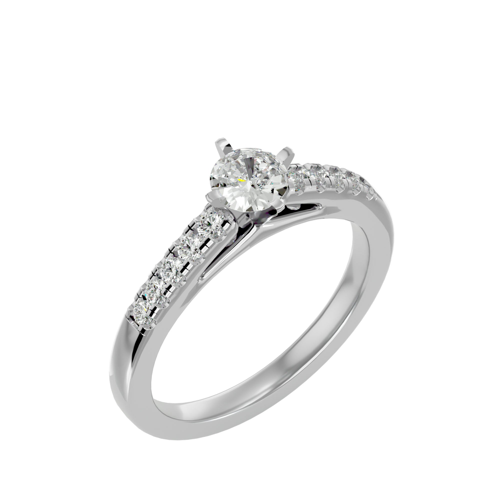 HOH Malaha Diamond Solitaire Ring