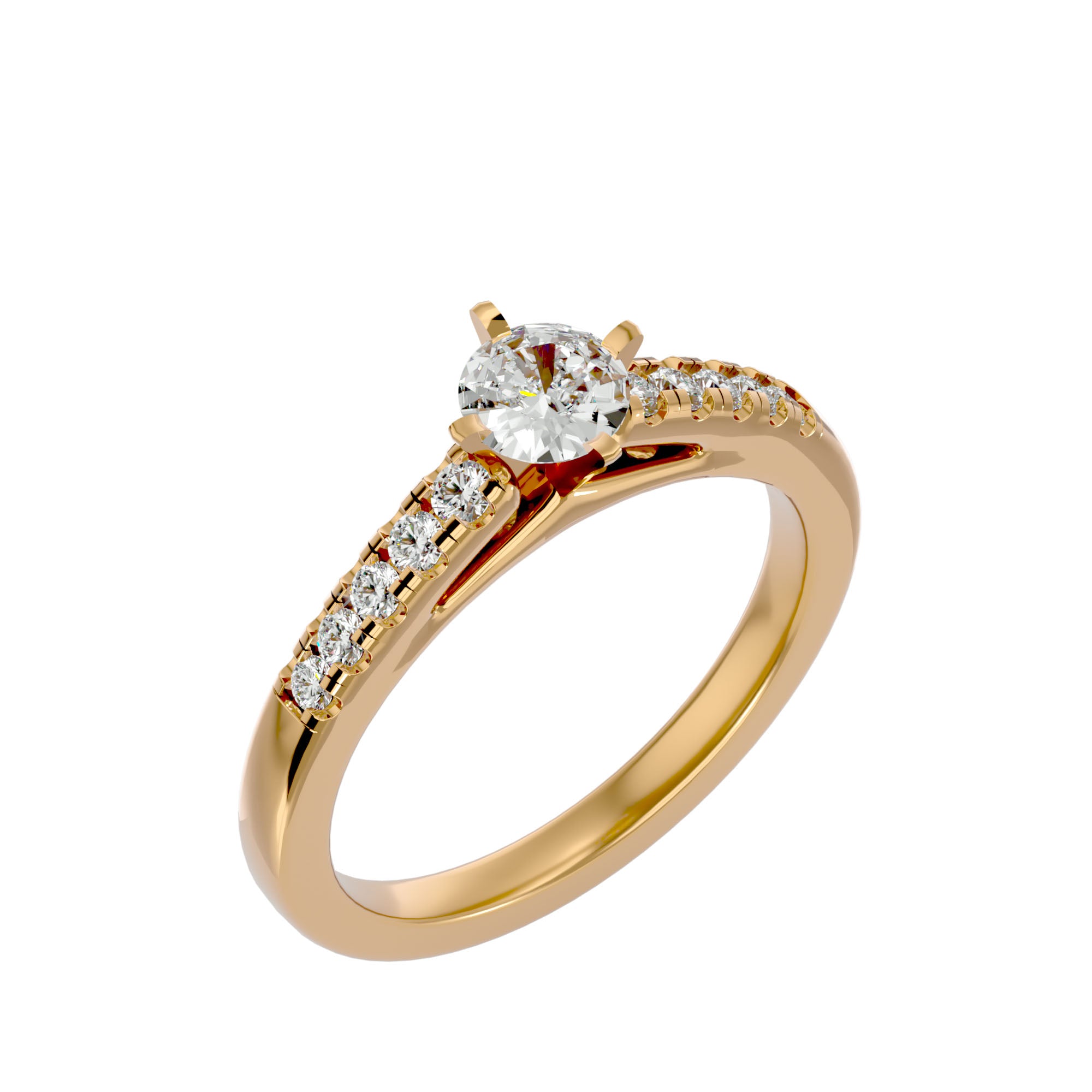 HOH Malaha Diamond Solitaire Ring