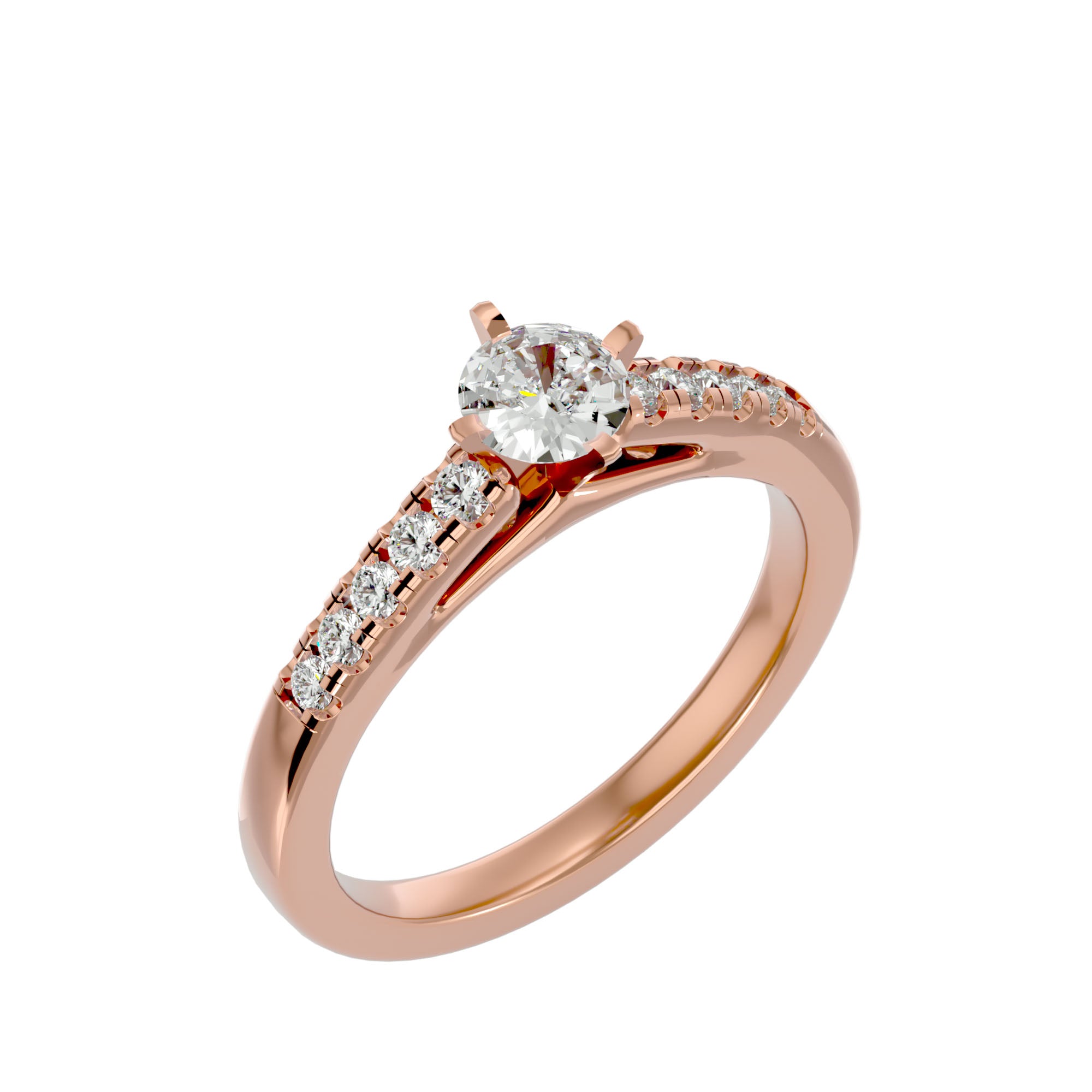 HOH Malaha Diamond Solitaire Ring
