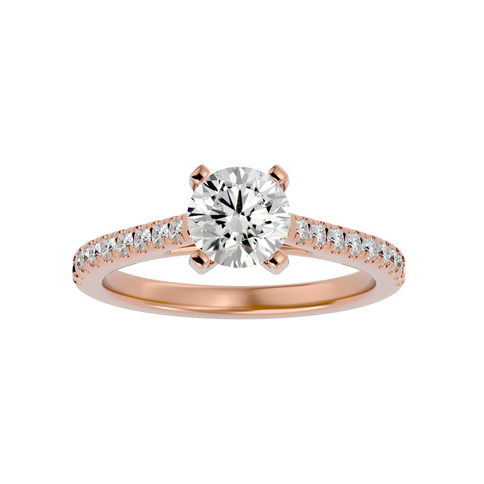 HOH Crestora Diamond Solitaire Ring