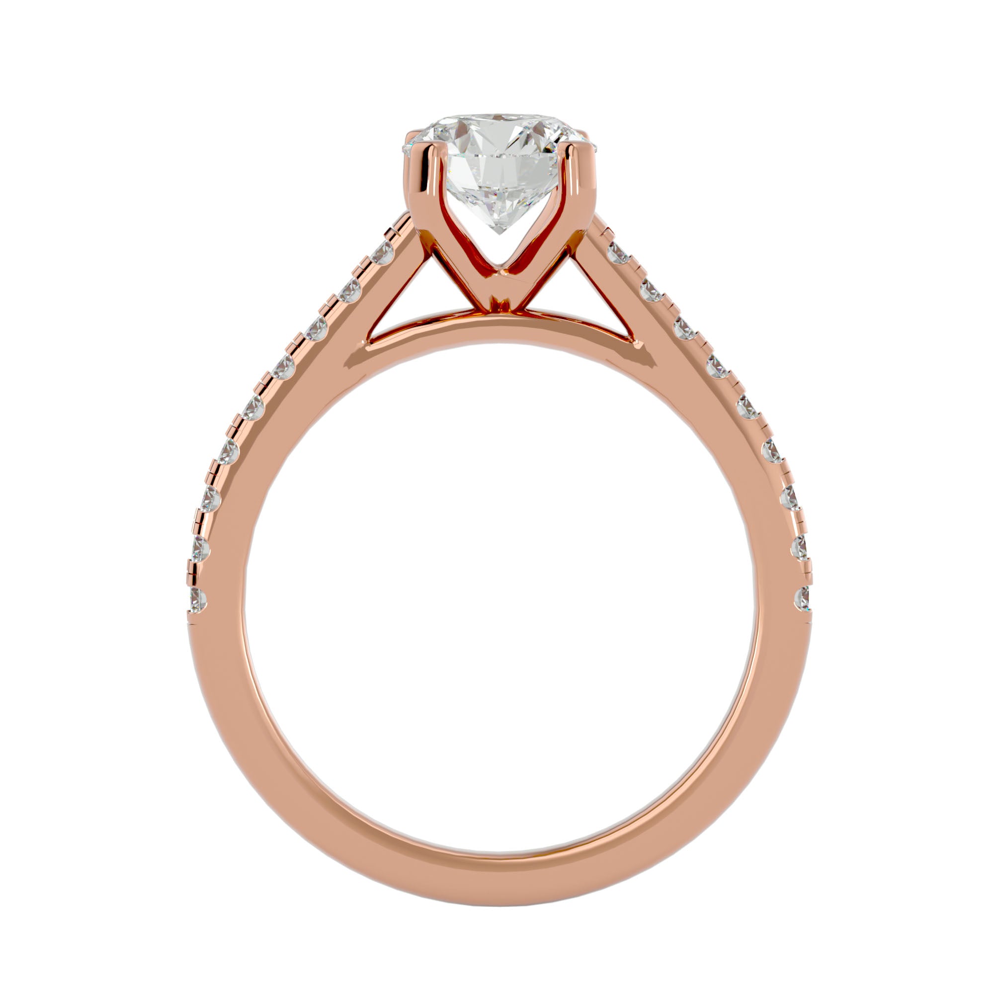 HOH Crestora Diamond Solitaire Ring