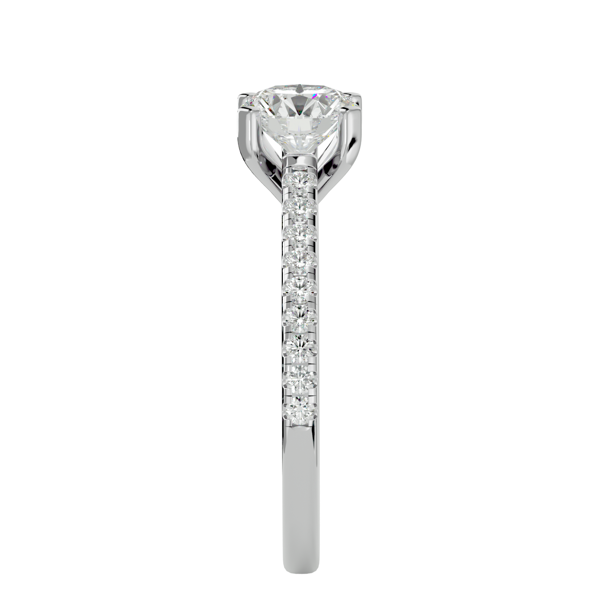 HOH Crestora Diamond Solitaire Ring
