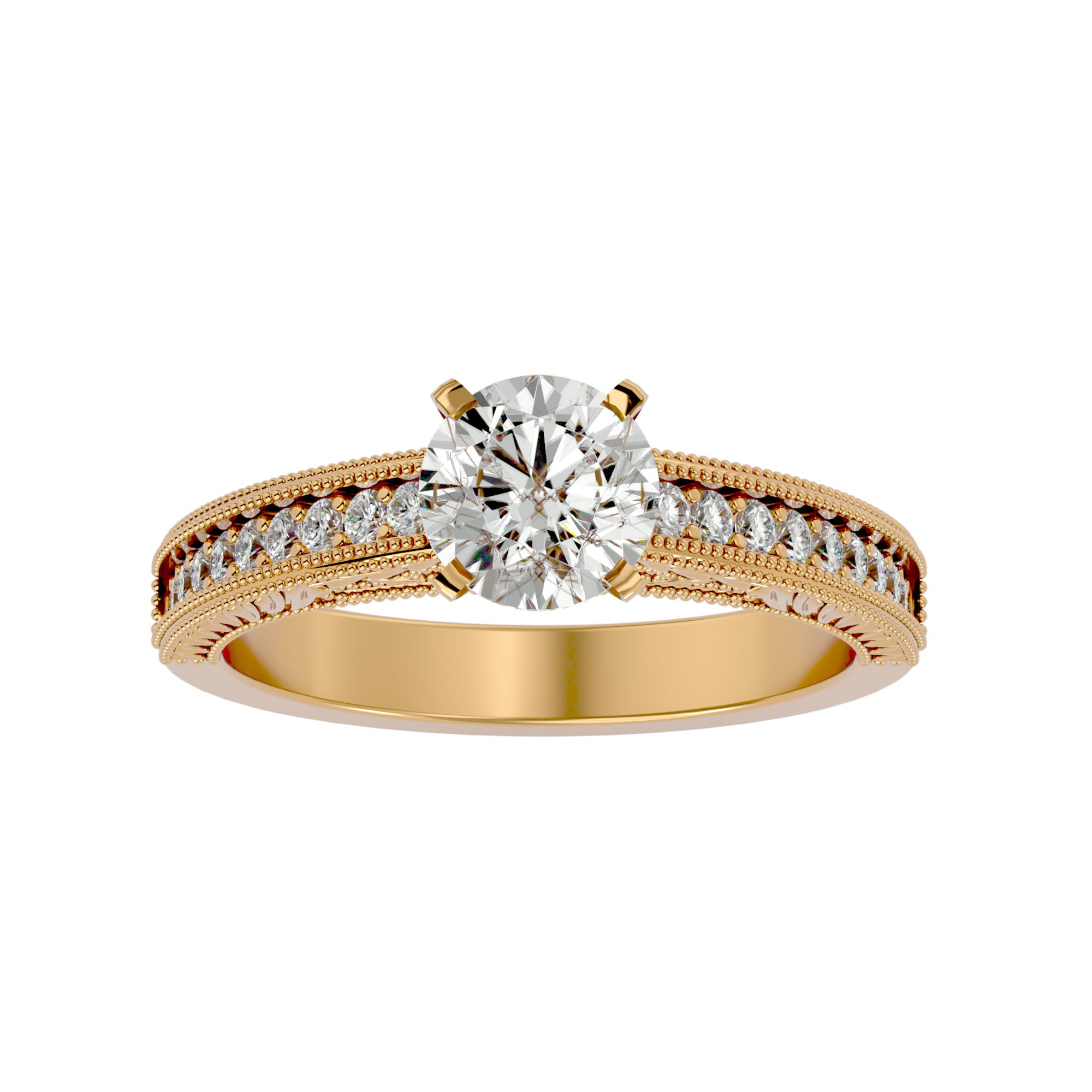 HOH Aura Diamond Solitaire Ring