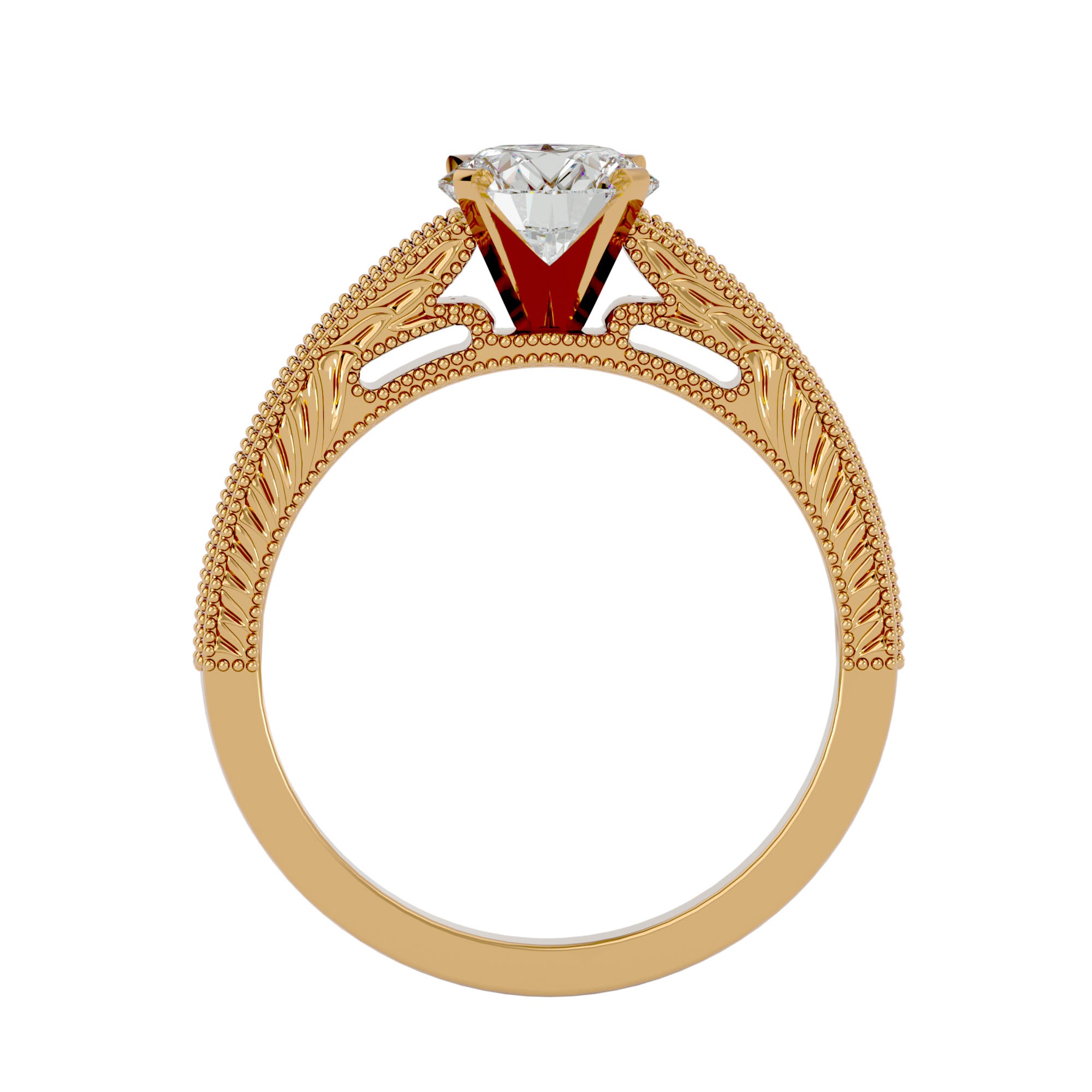 HOH Aura Diamond Solitaire Ring