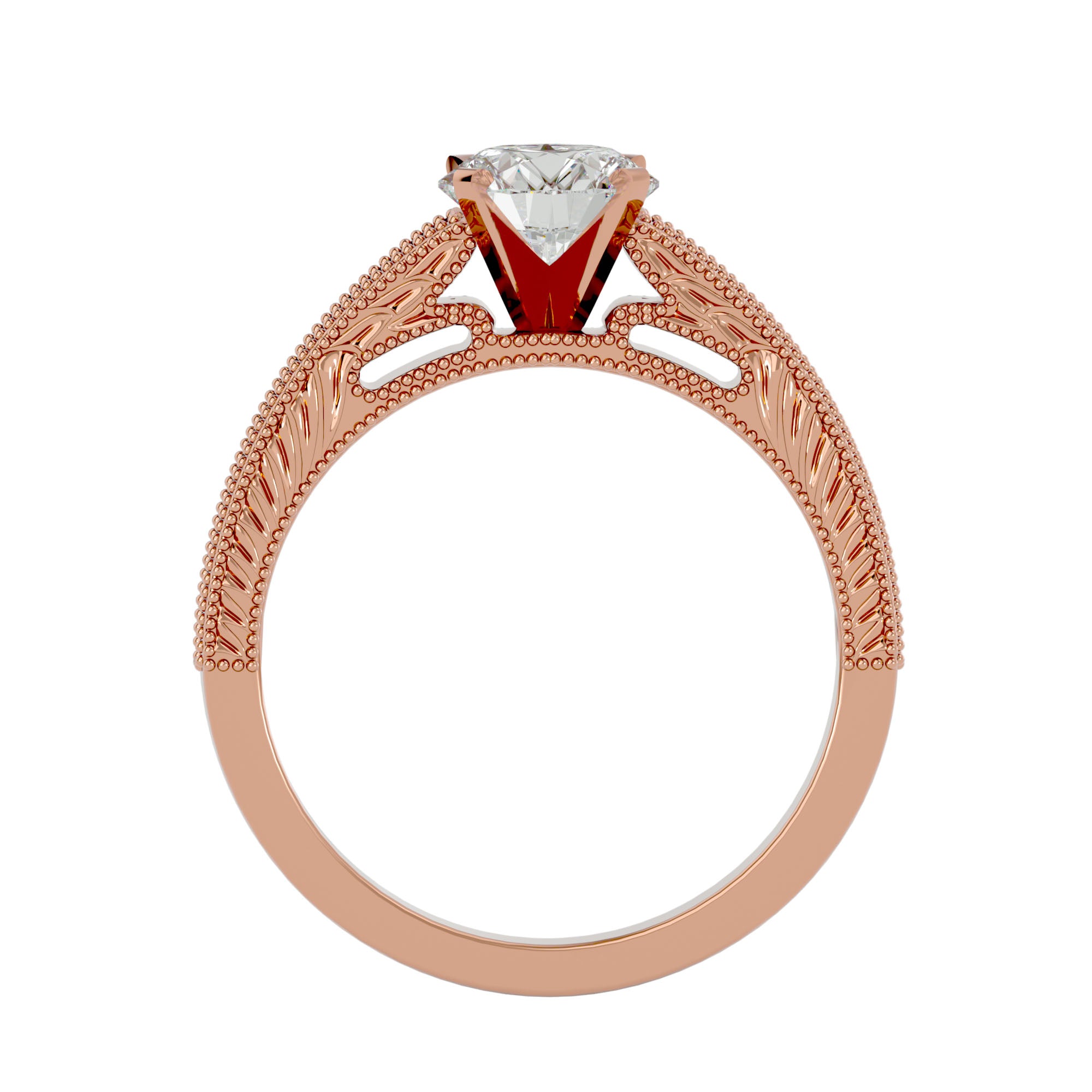 HOH Aura Diamond Solitaire Ring