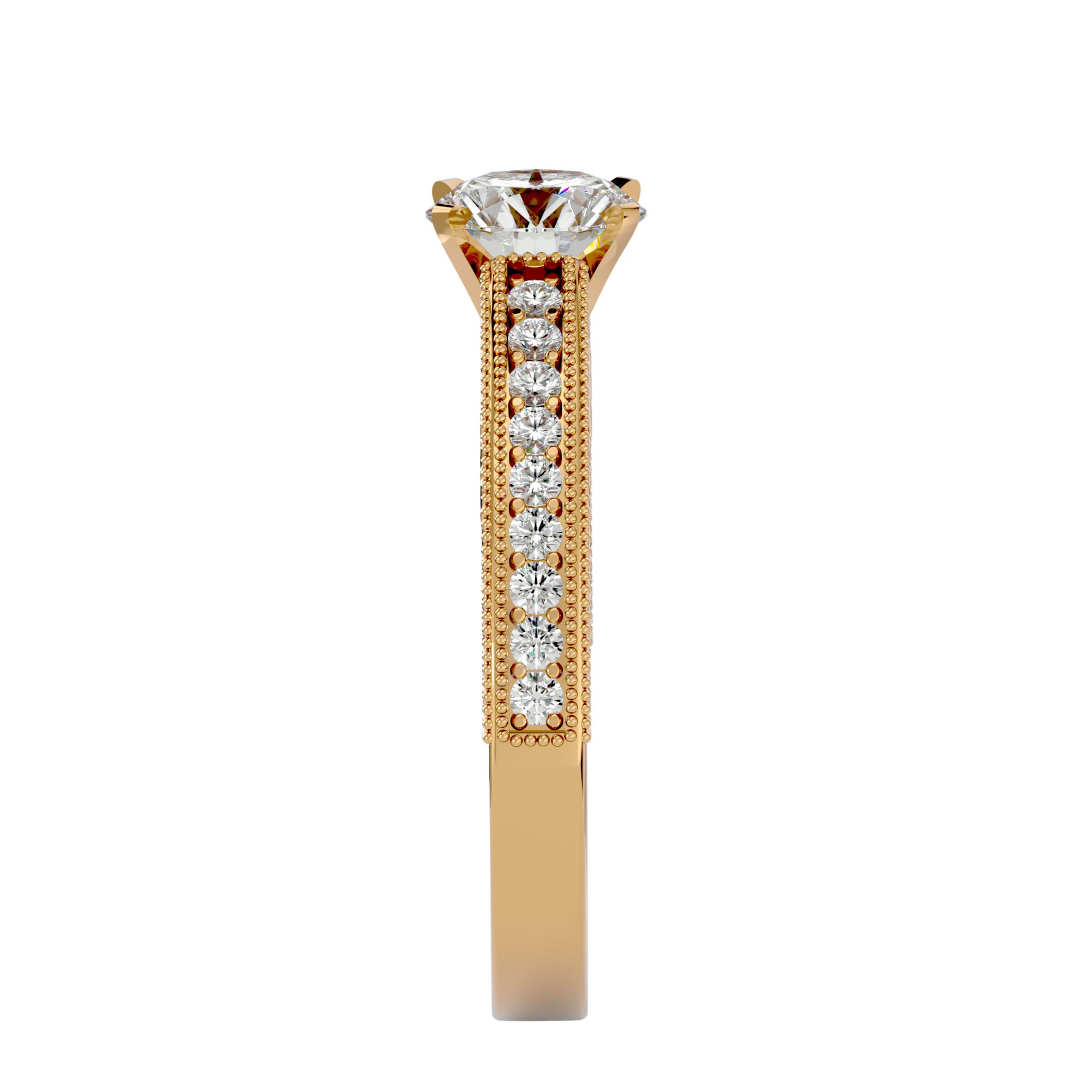 HOH Aura Diamond Solitaire Ring