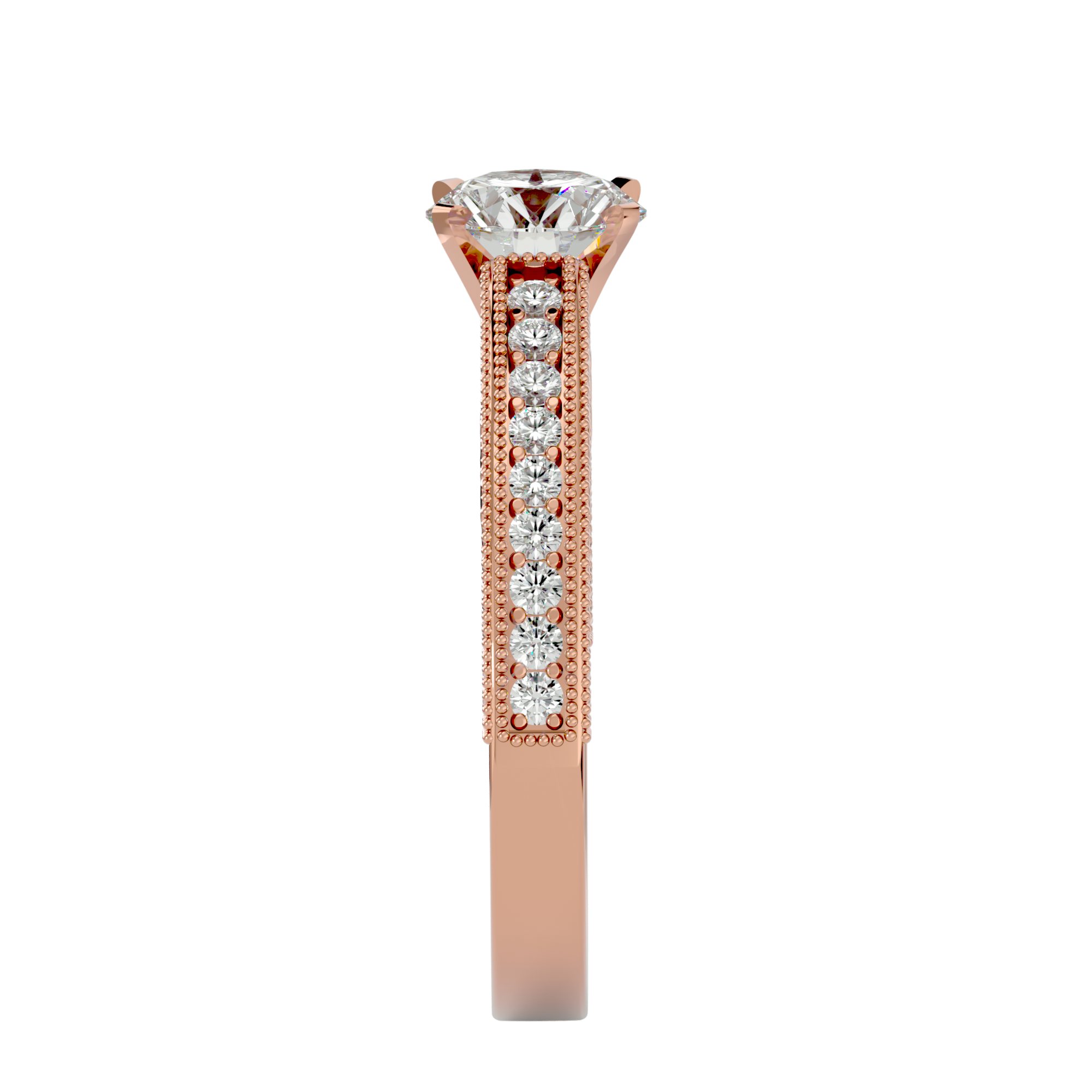 HOH Aura Diamond Solitaire Ring