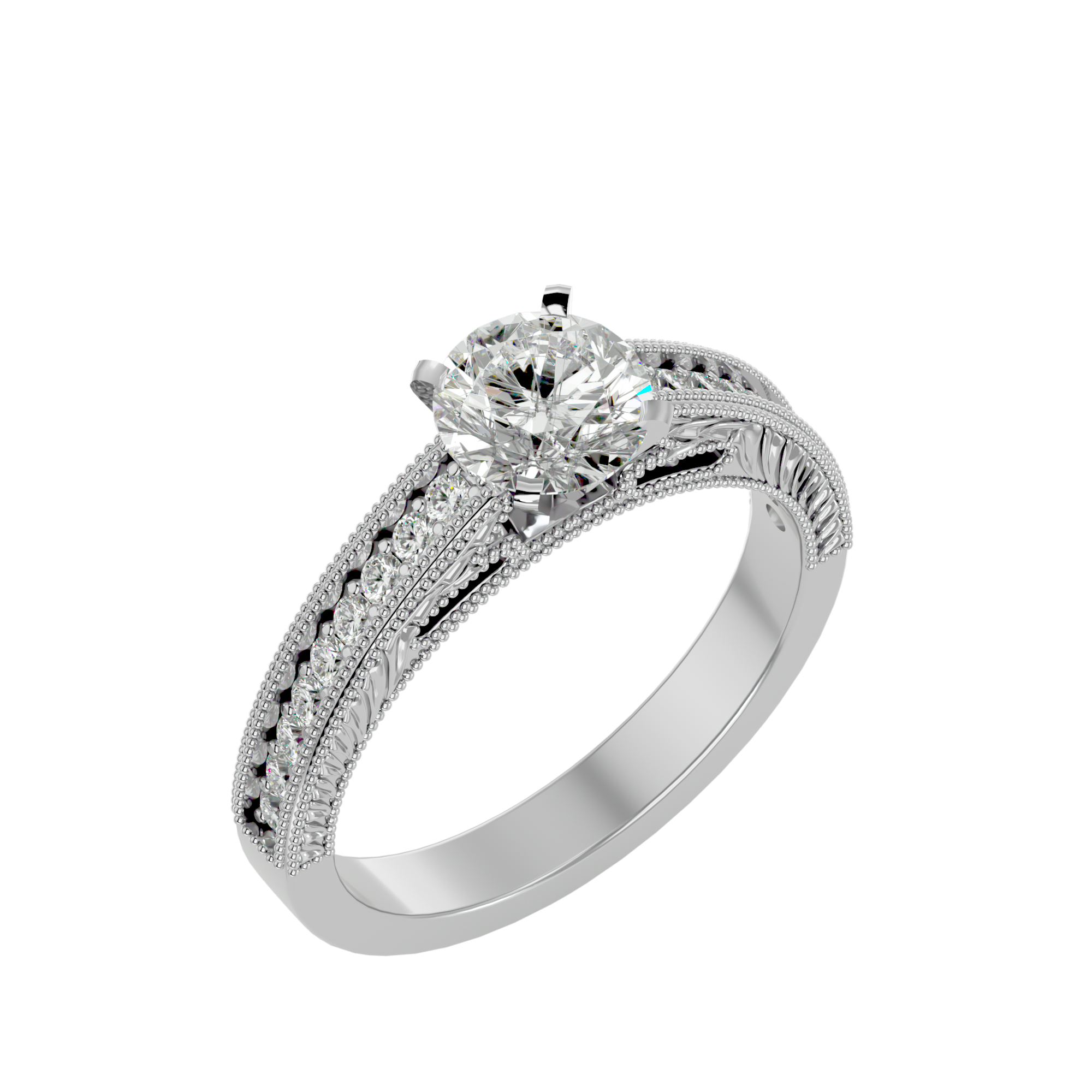 HOH Aura Diamond Solitaire Ring