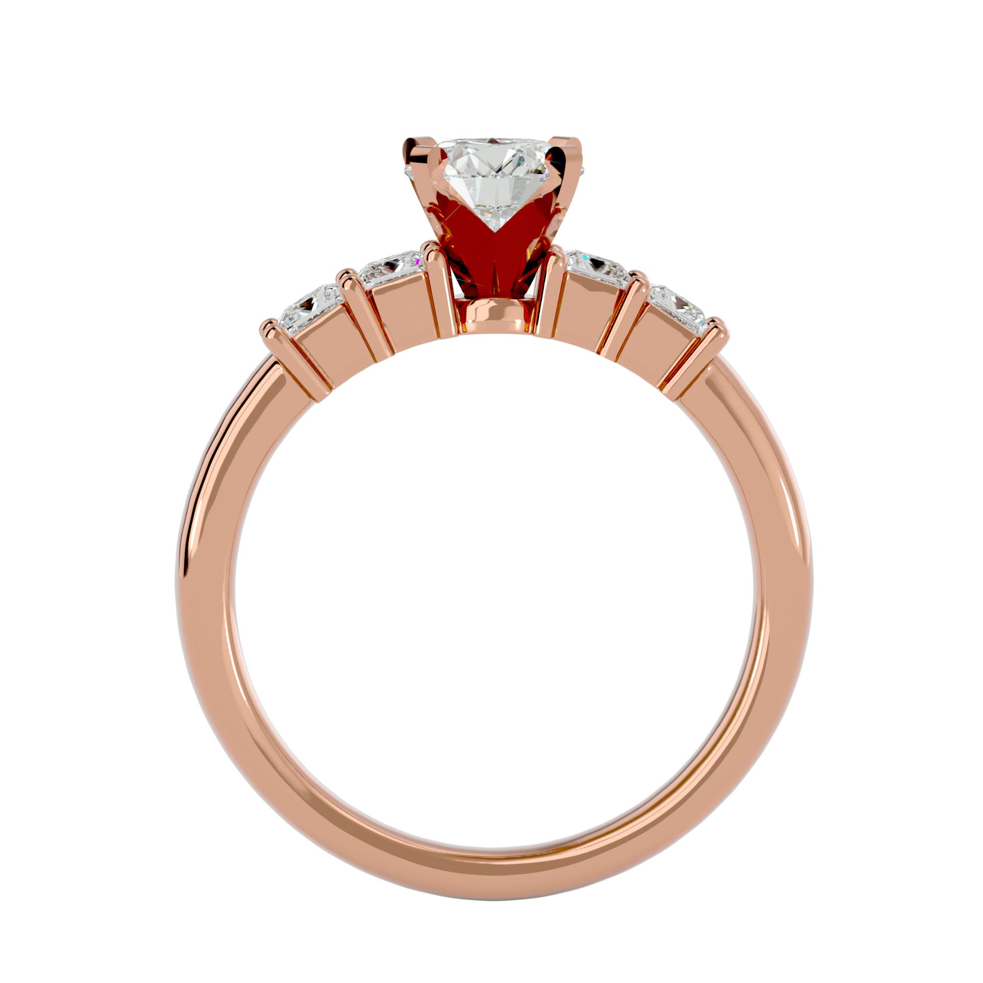 HOH Alyssa Diamond Solitaire Ring
