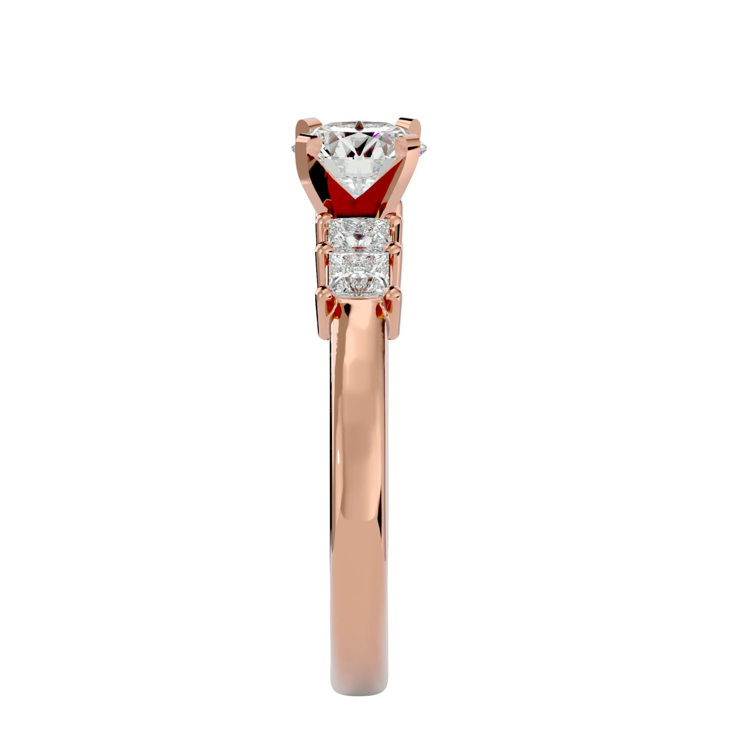 HOH  Alyssa Diamond Solitaire Ring