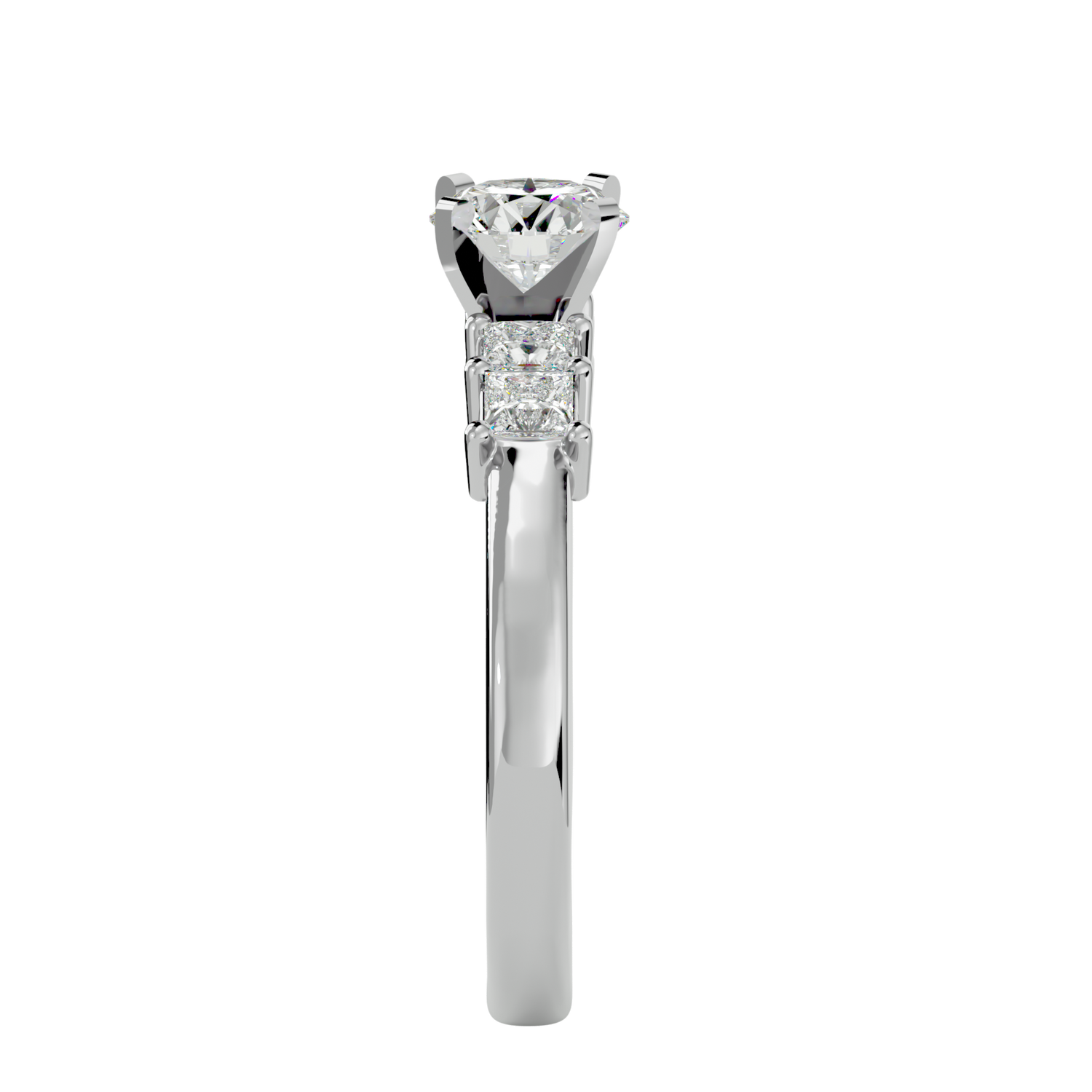 HOH  Alyssa Diamond Solitaire Ring