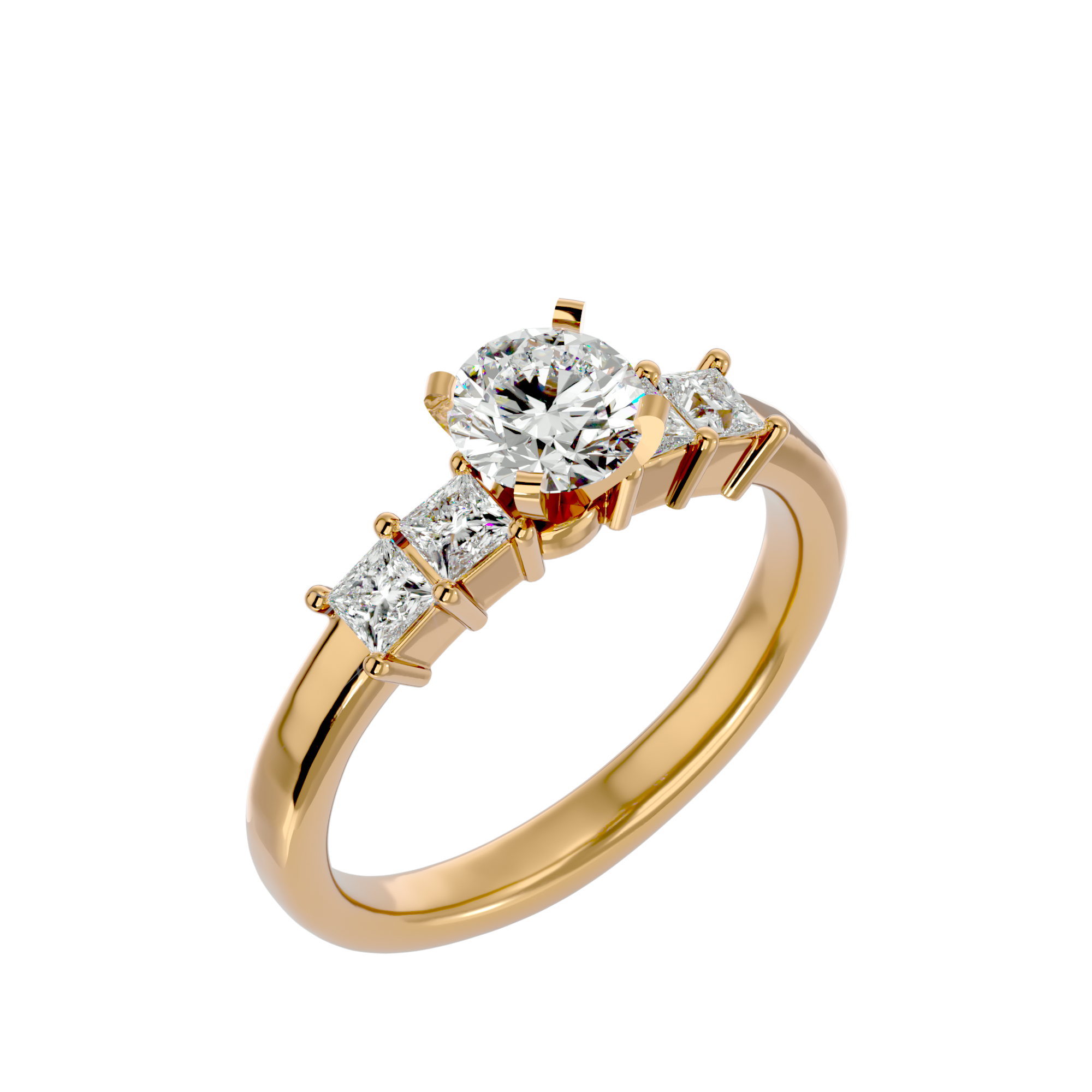 HOH Alyssa Diamond Solitaire Ring