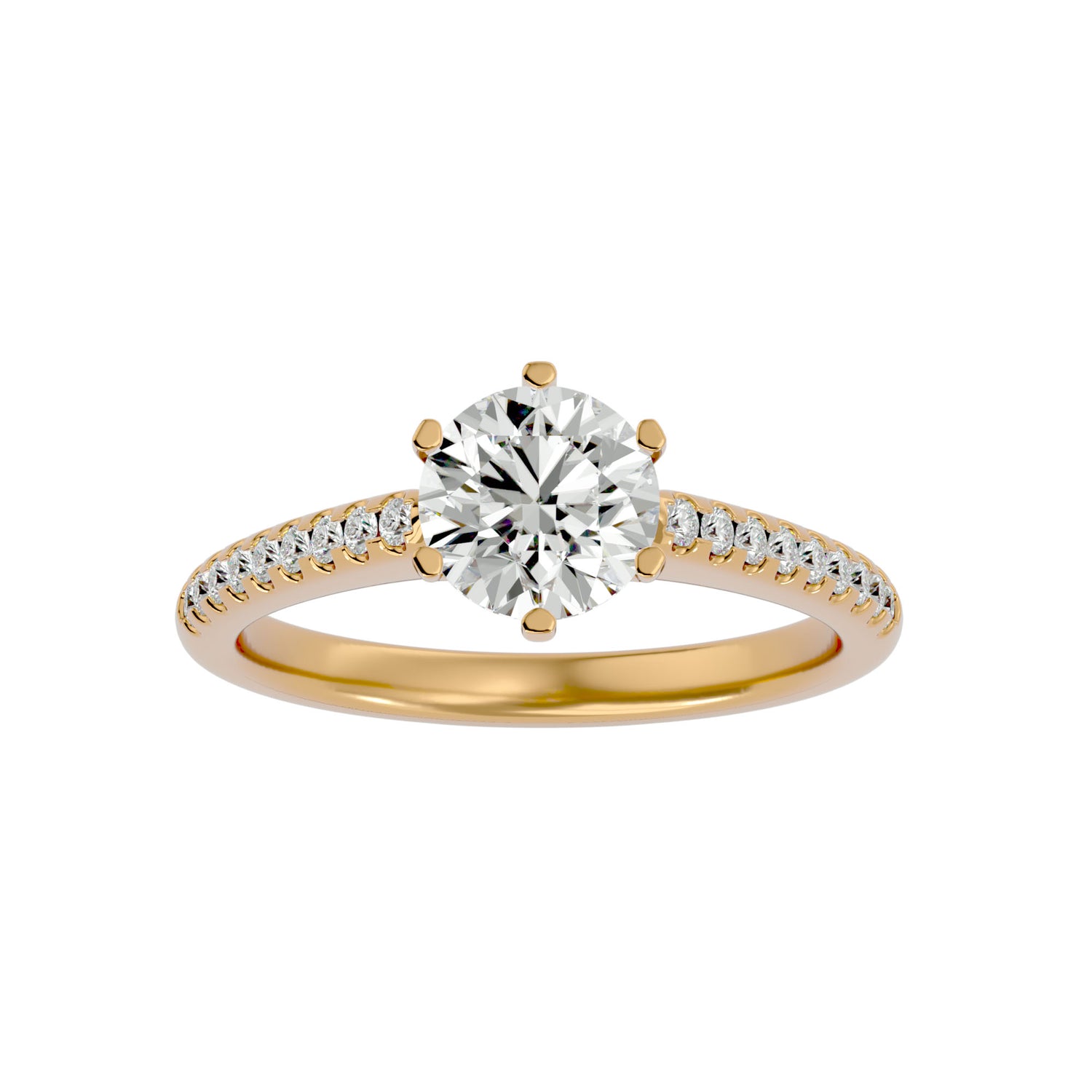 HOH  Mira Diamond Solitaire Ring