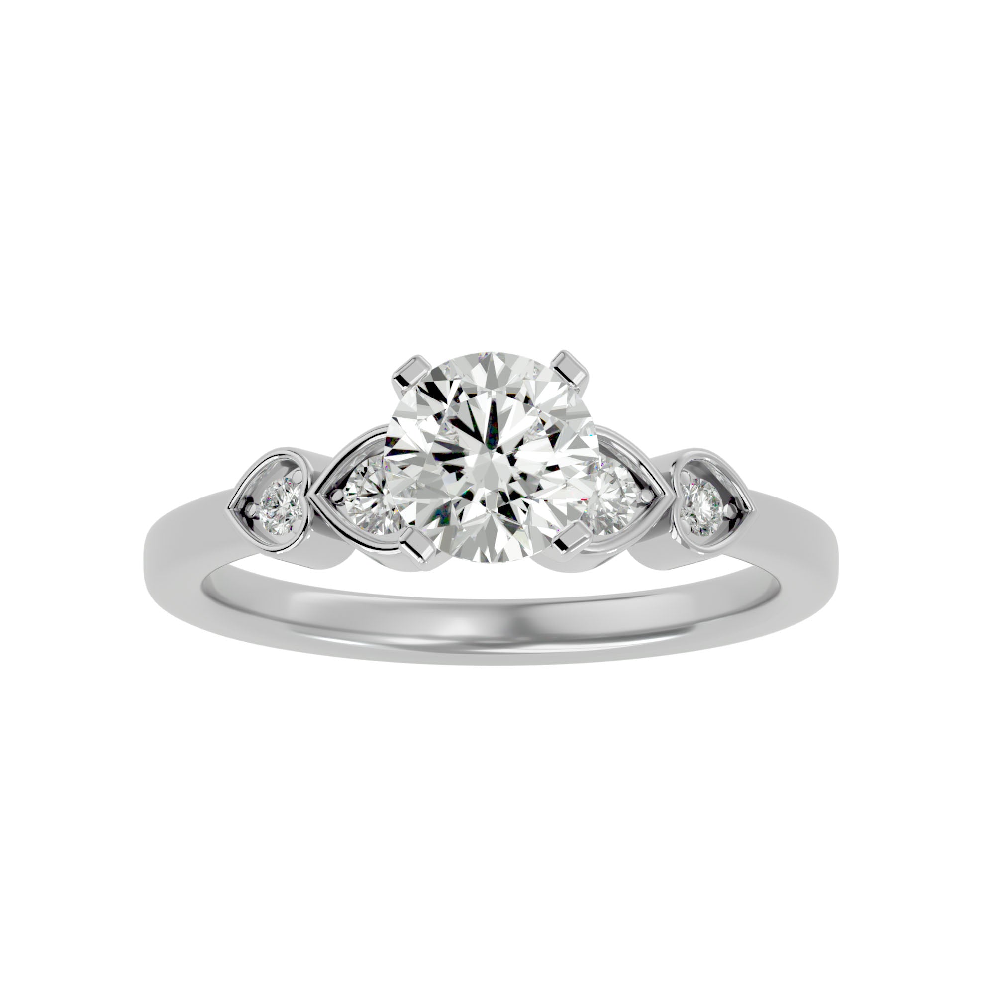 HOH Zoey Diamond Solitaire Ring