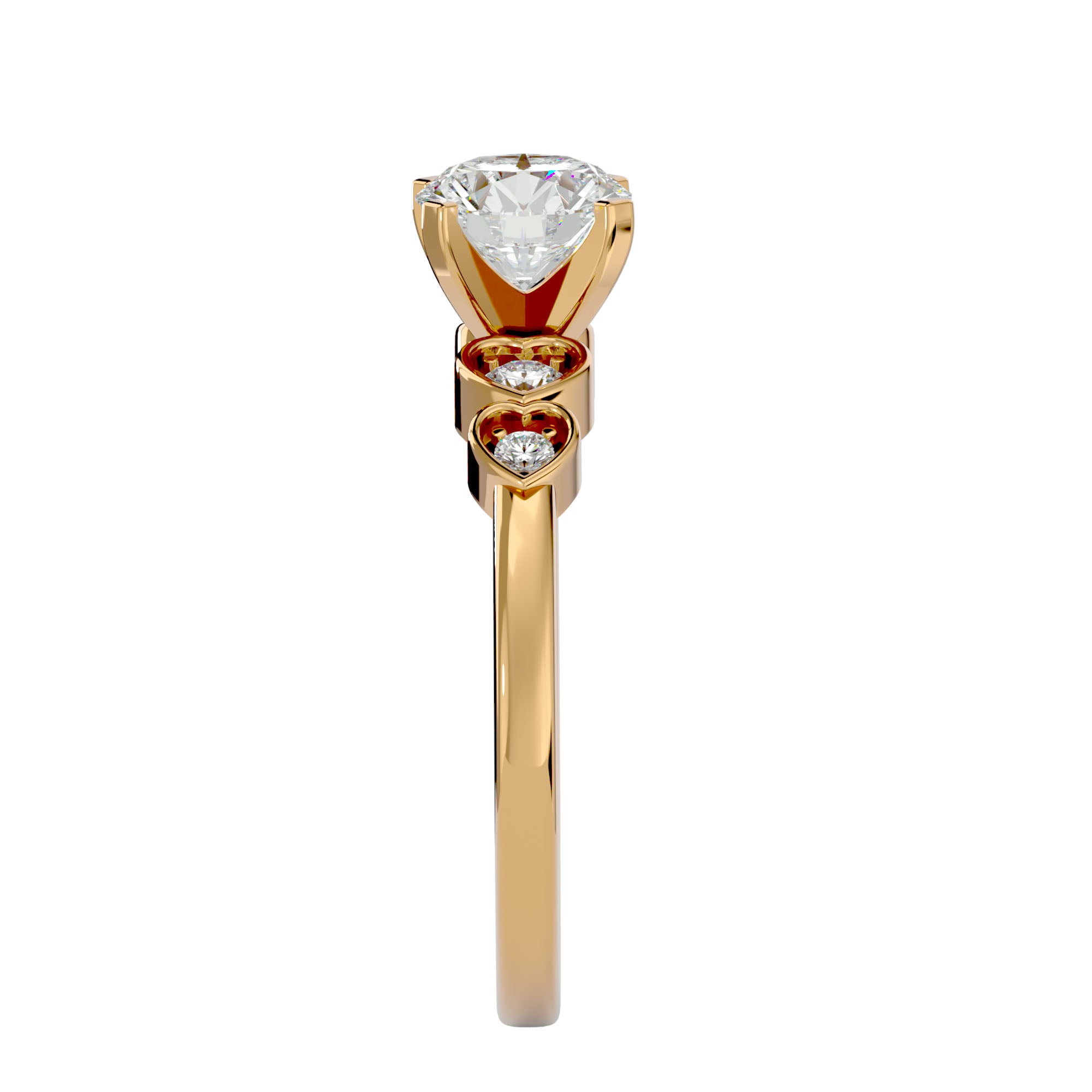 HOH Zoey Diamond Solitaire Ring