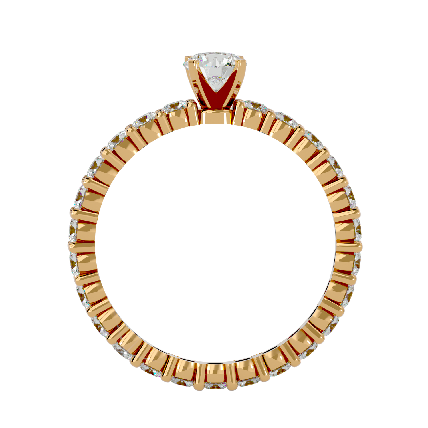 HOH  Rumi Diamond Solitaire Ring