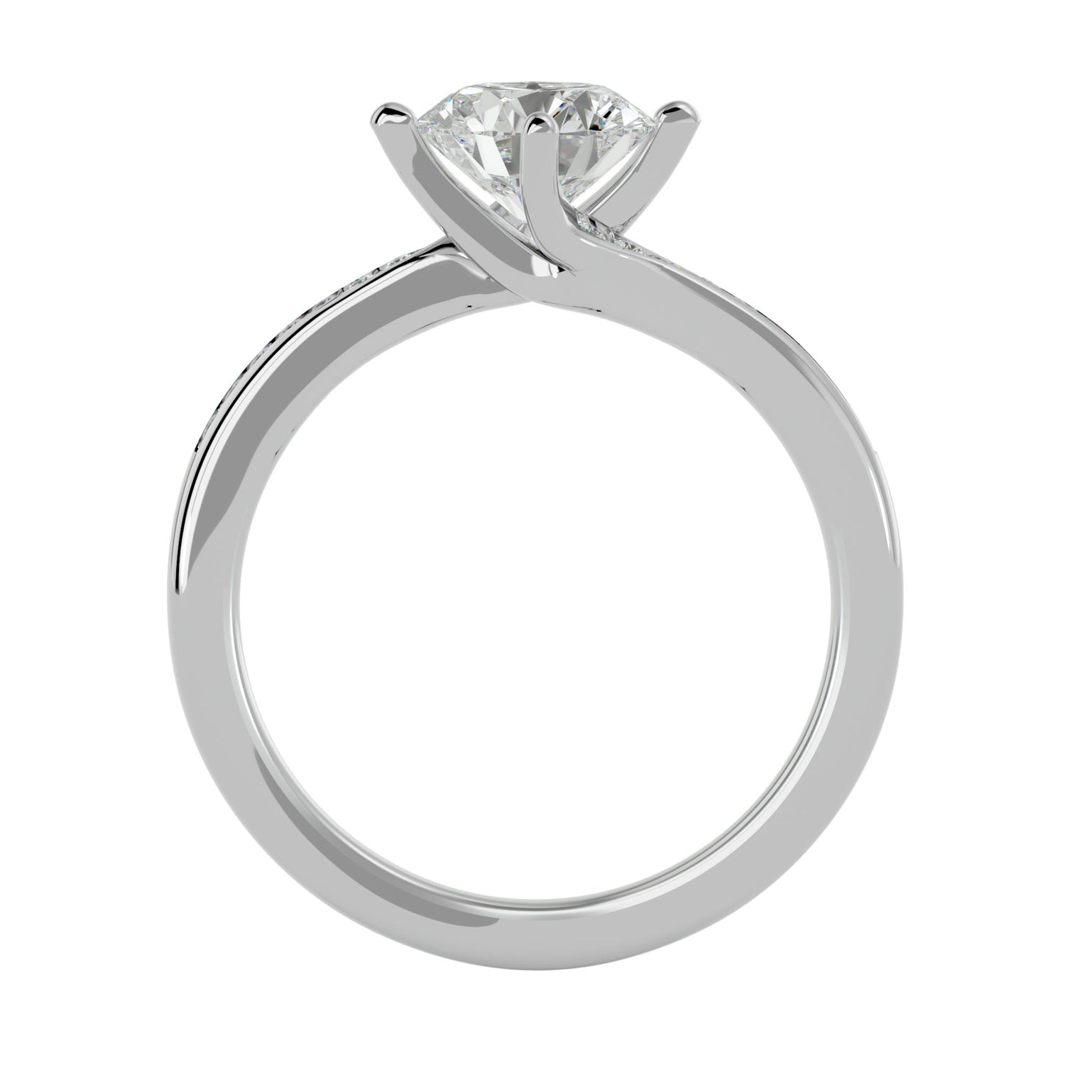 HOH  Ezra Diamond Solitaire Ring