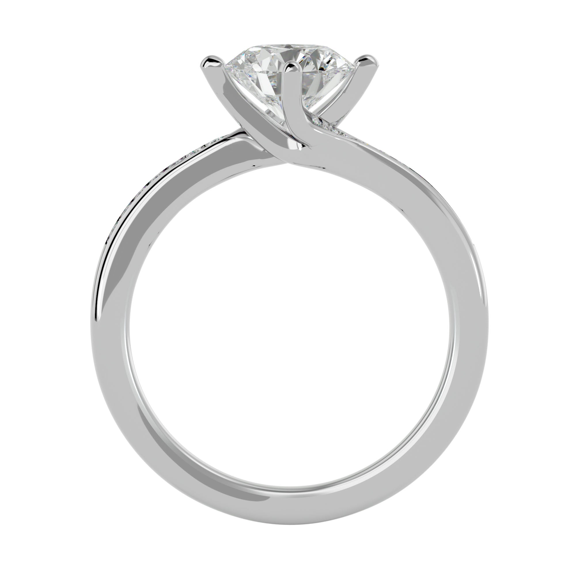 HOH Ezra Diamond Solitaire Ring