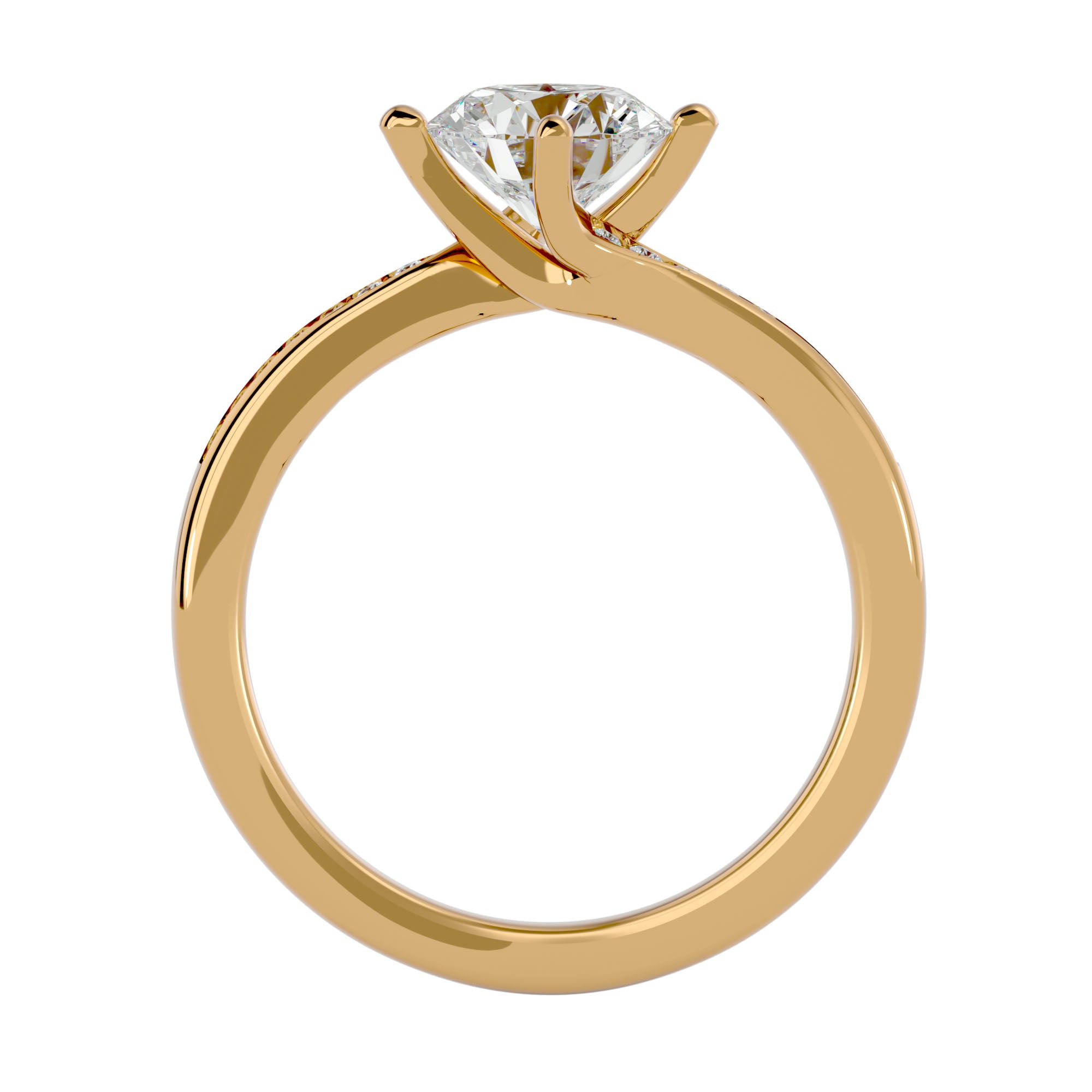 HOH Ezra Diamond Solitaire Ring