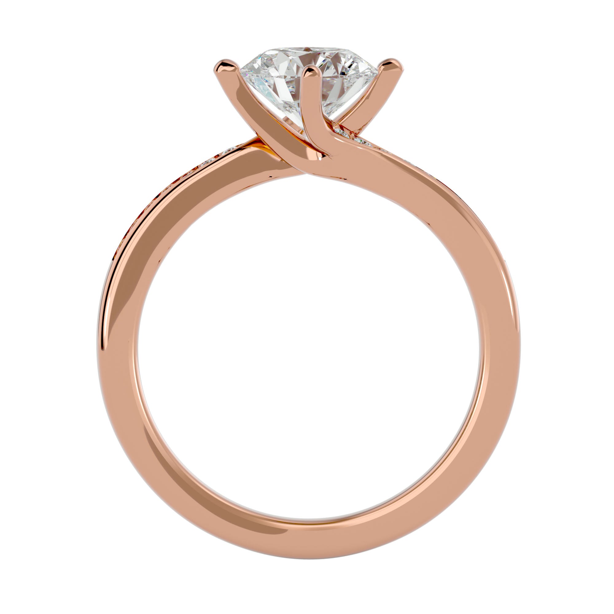 HOH Ezra Diamond Solitaire Ring