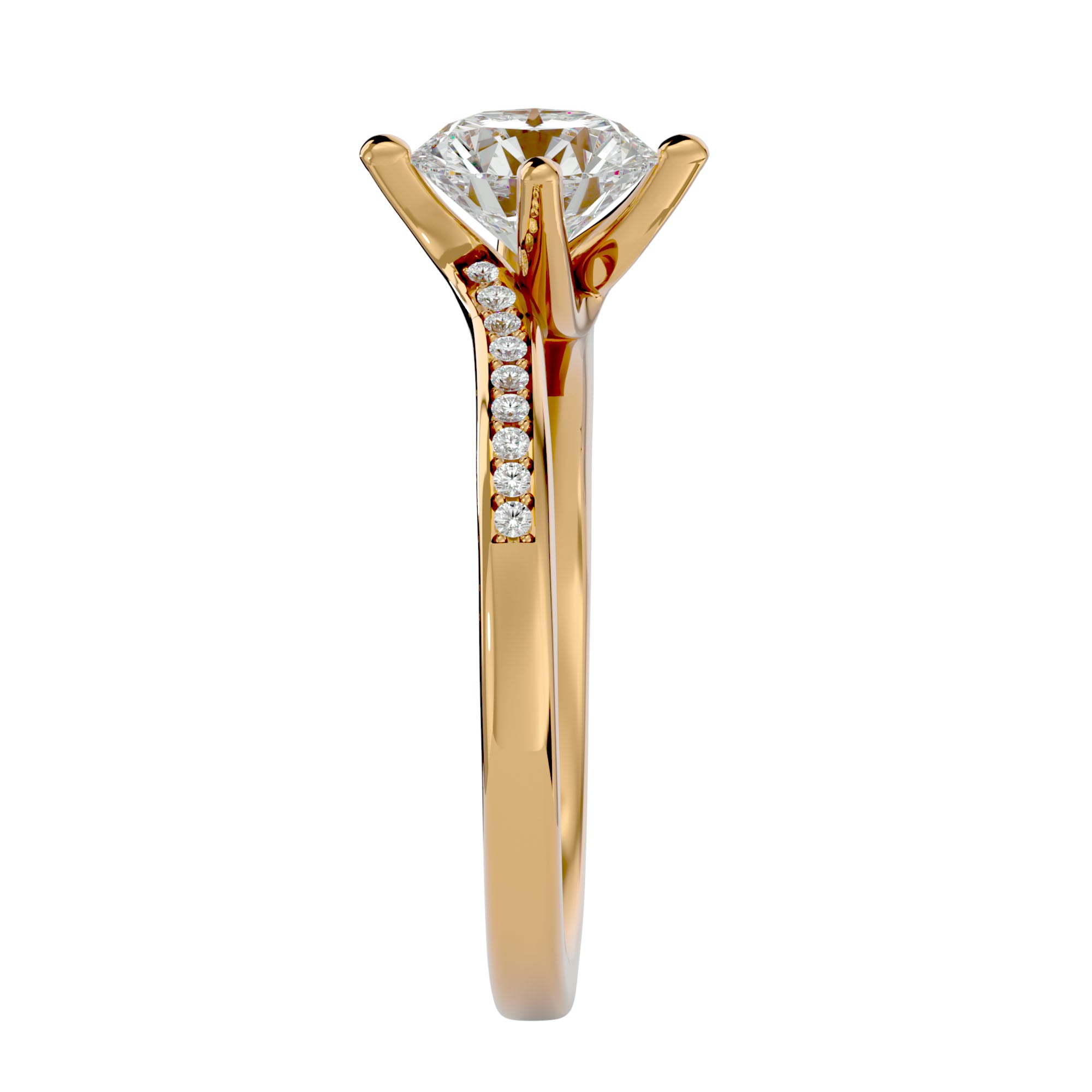 HOH Ezra Diamond Solitaire Ring