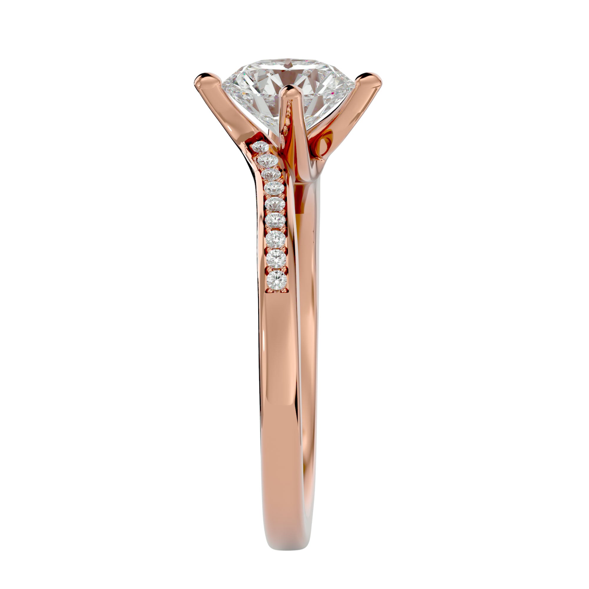 HOH Ezra Diamond Solitaire Ring